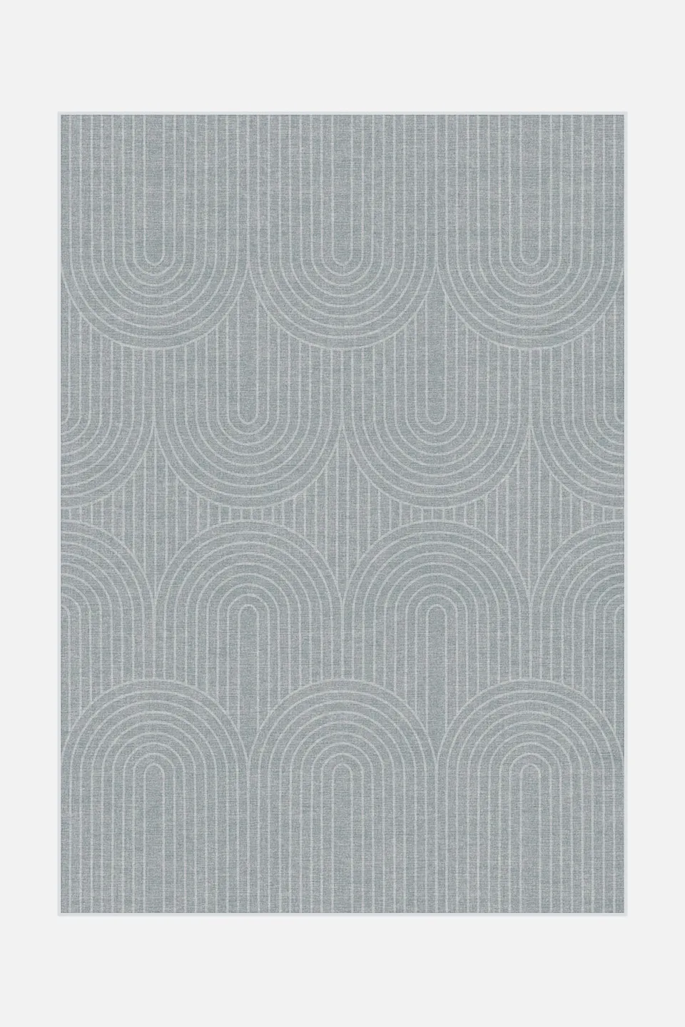 teppana-woge-grau-teppich-waschbarer-teppich-grau-silber-modern image 1