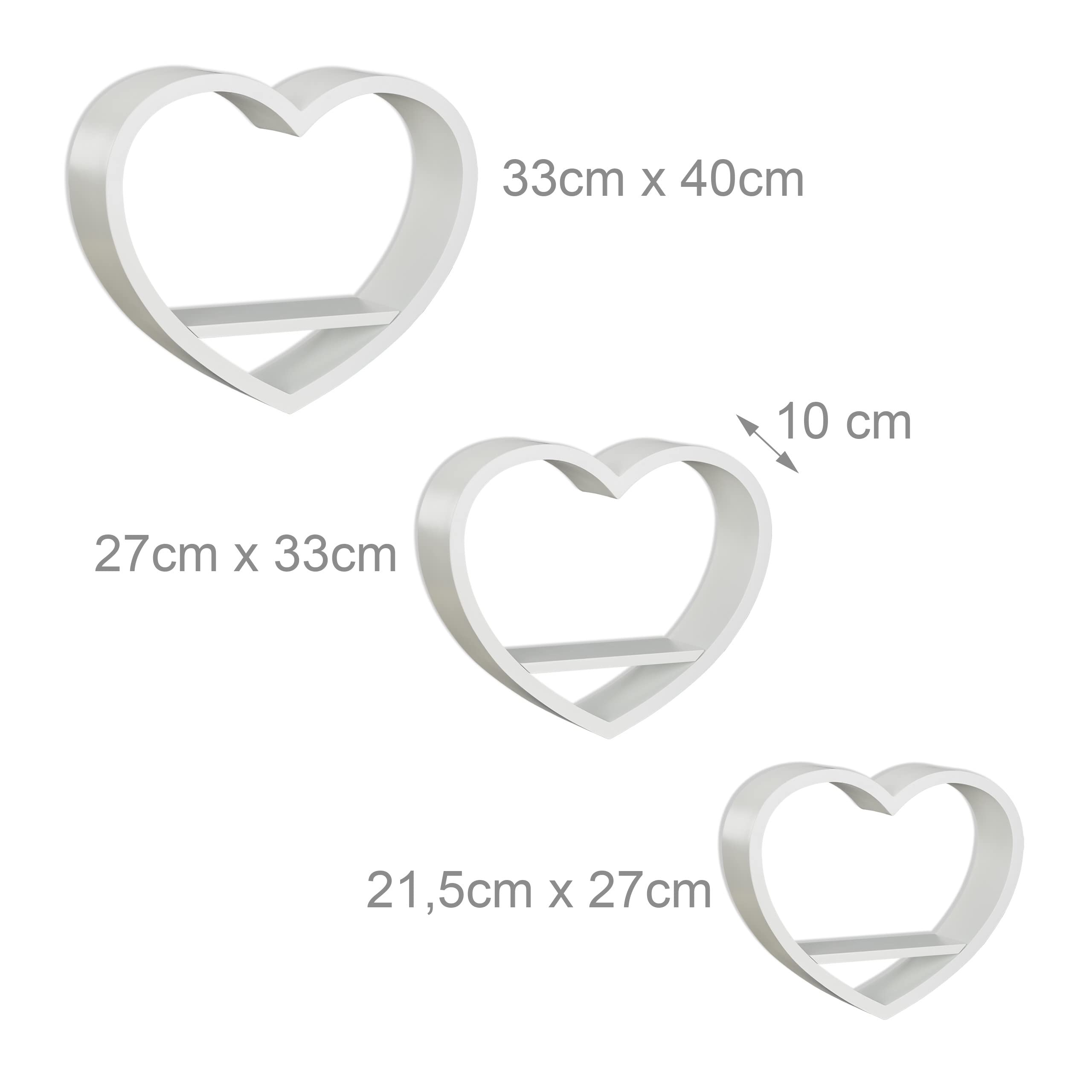 relaxdays-wandregal-herz-3er-set-wandboard-wei-10-x-40-x-33-cm image 3