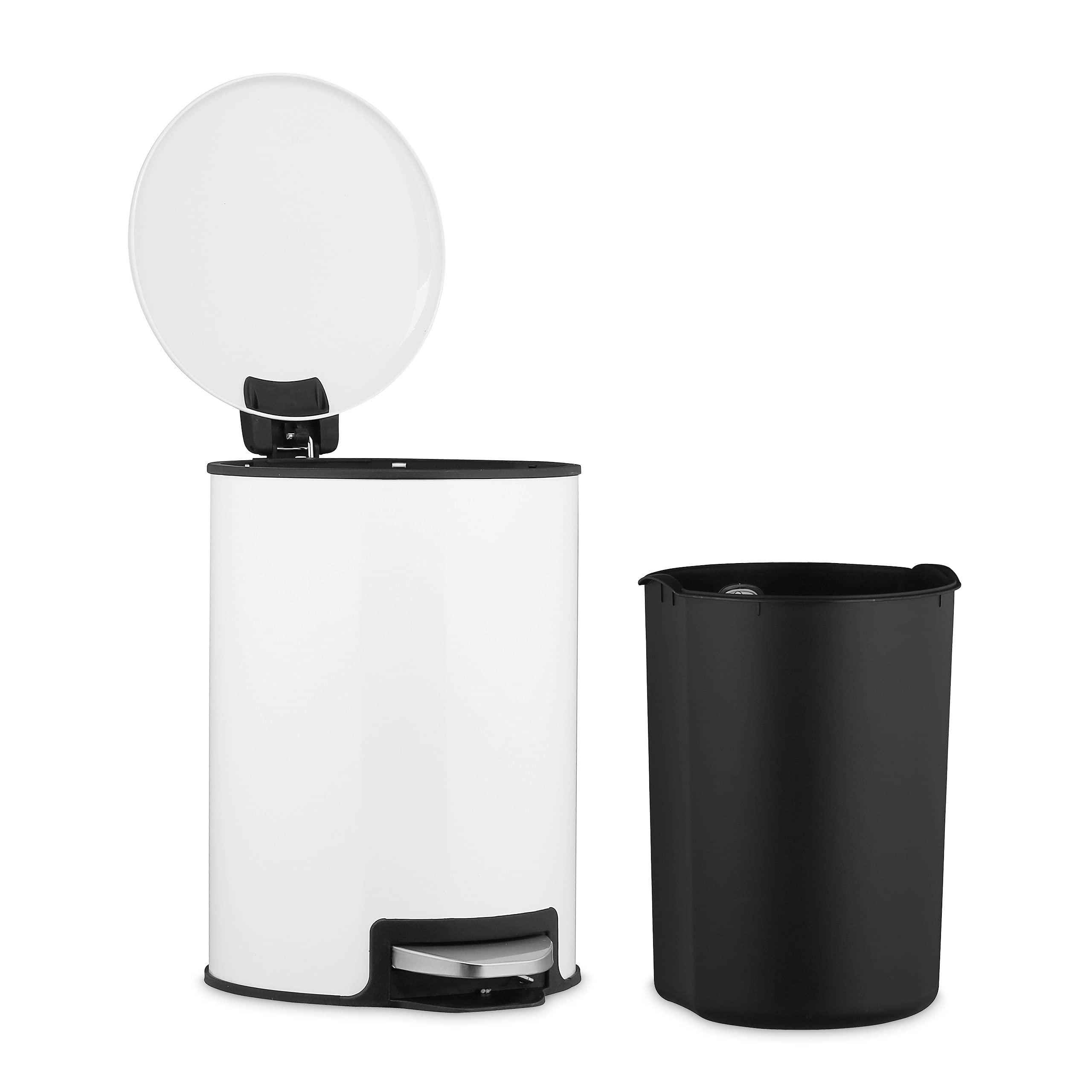 relaxdays-treteimer-3-liter-kosmetikeimer-wei-metall-mit-softclose image 6