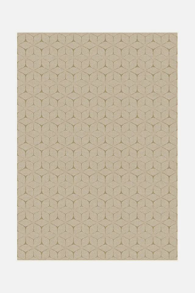 teppana-flockentanz-mandel-teppich-waschbarer-indoor-teppich image 1