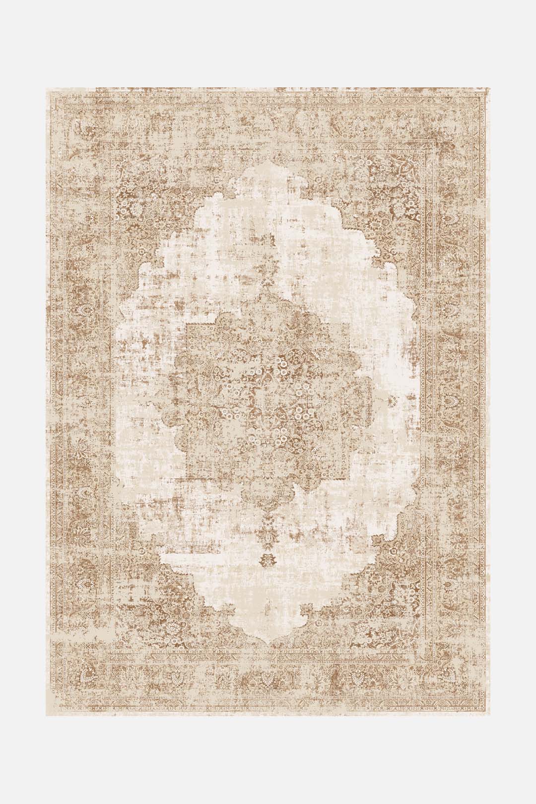 teppana-helia-sand-teppich-waschbar-beige-natur-boho image 1