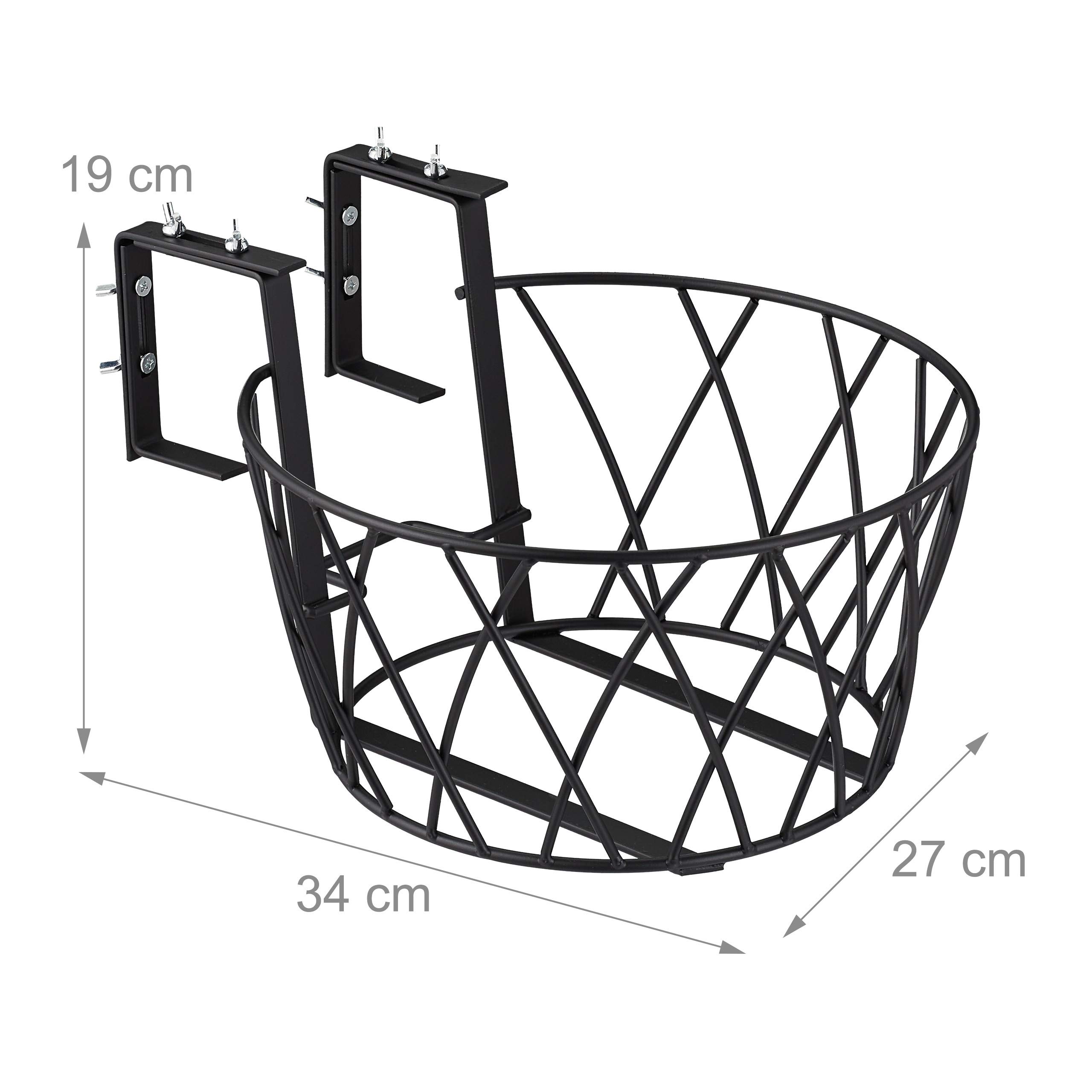 relaxdays-blumentopfhalter-balkon-3er-set-metall-hd-14x27-cm-schwarz image 4