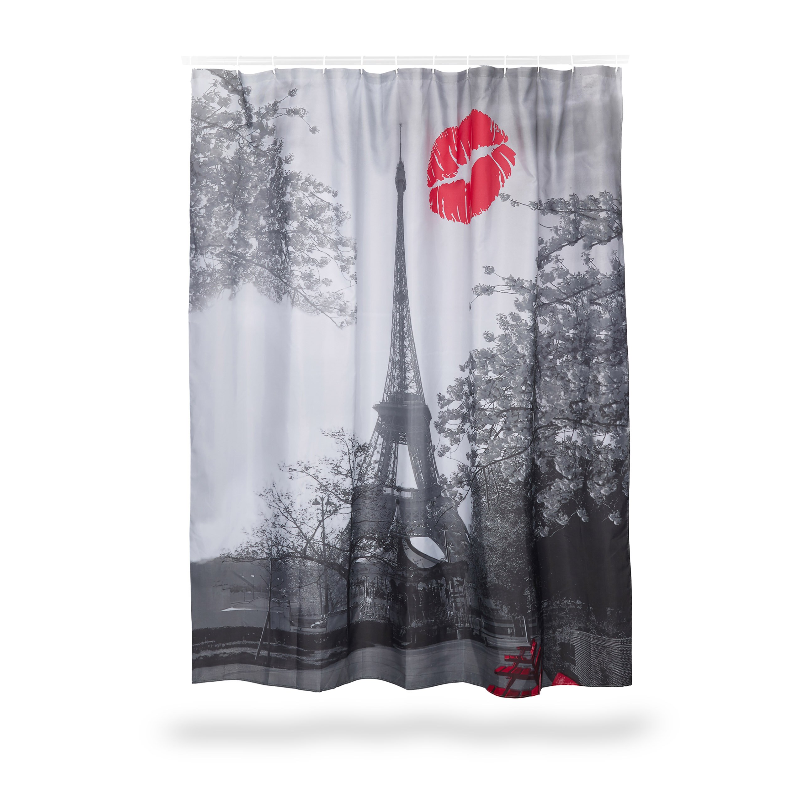relaxdays-duschvorhang-eifelturm-motiv-180x180-cm-schwarz-wei image 4