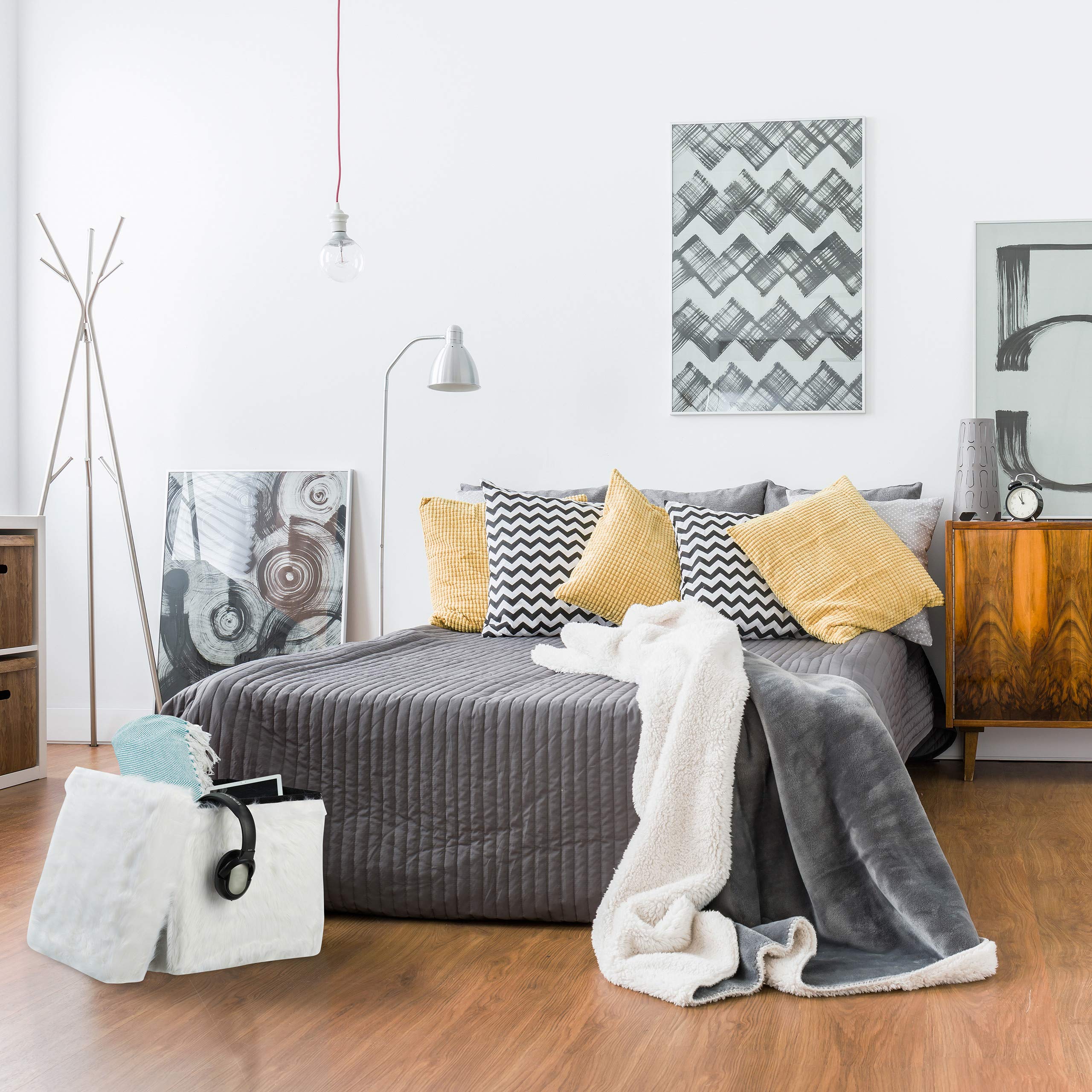 relaxdays-sitzw-rfel-fell-faltbar-40l-wei-39x38x38-cm image 2
