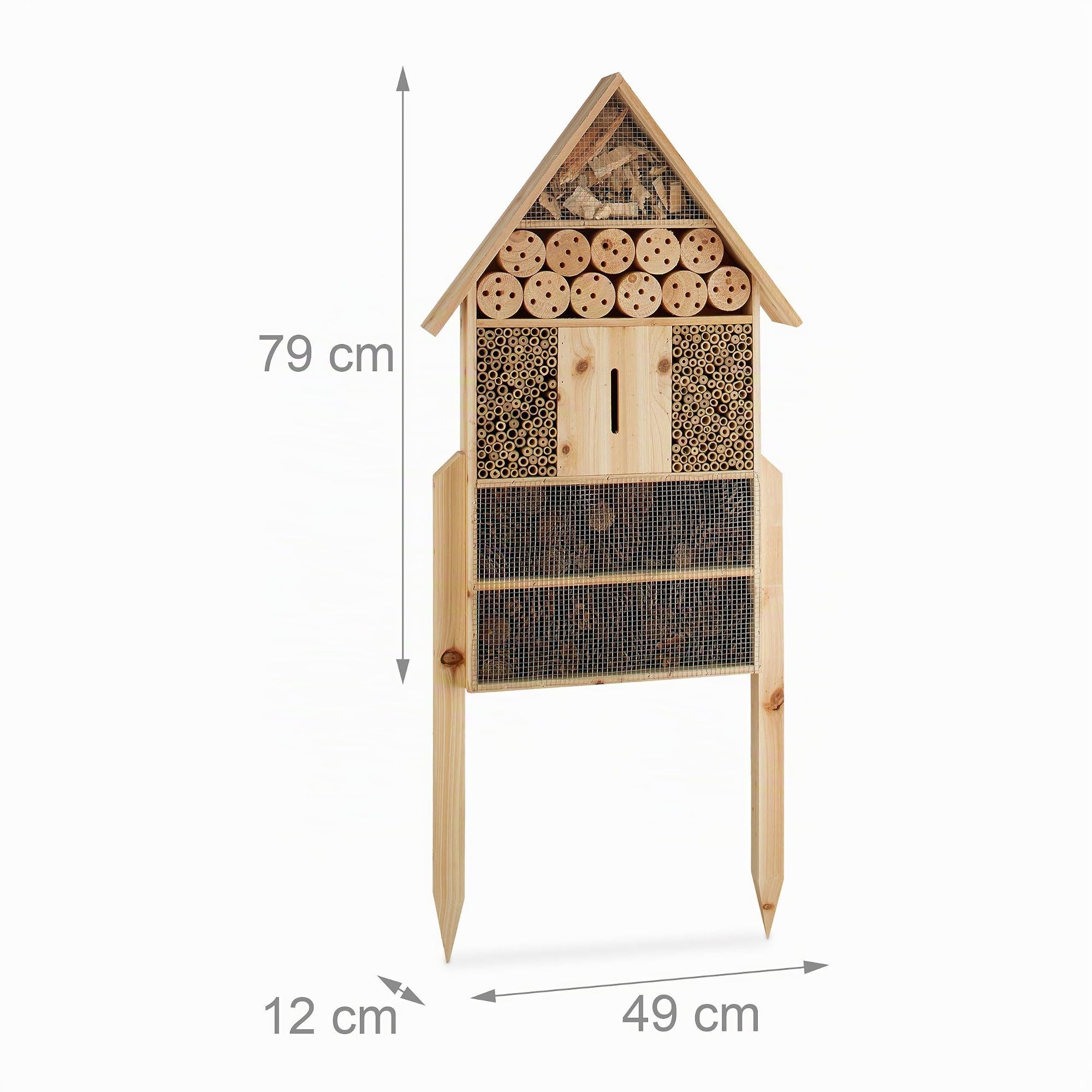 relaxdays-insektenhotel-xl-stehend-79-cm-natur-7-kammern image 4