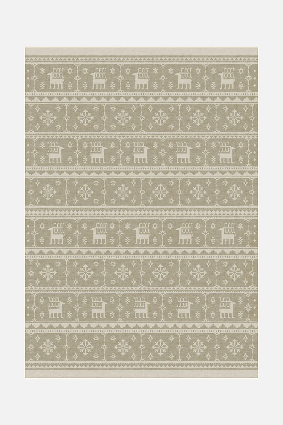 teppana-rentiere-keks-indoor-teppich-beige-waschbar image 1