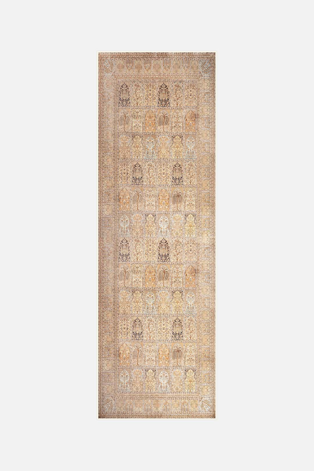 teppana-banafsheh-beige-teppich-waschbar-klassisch image 5