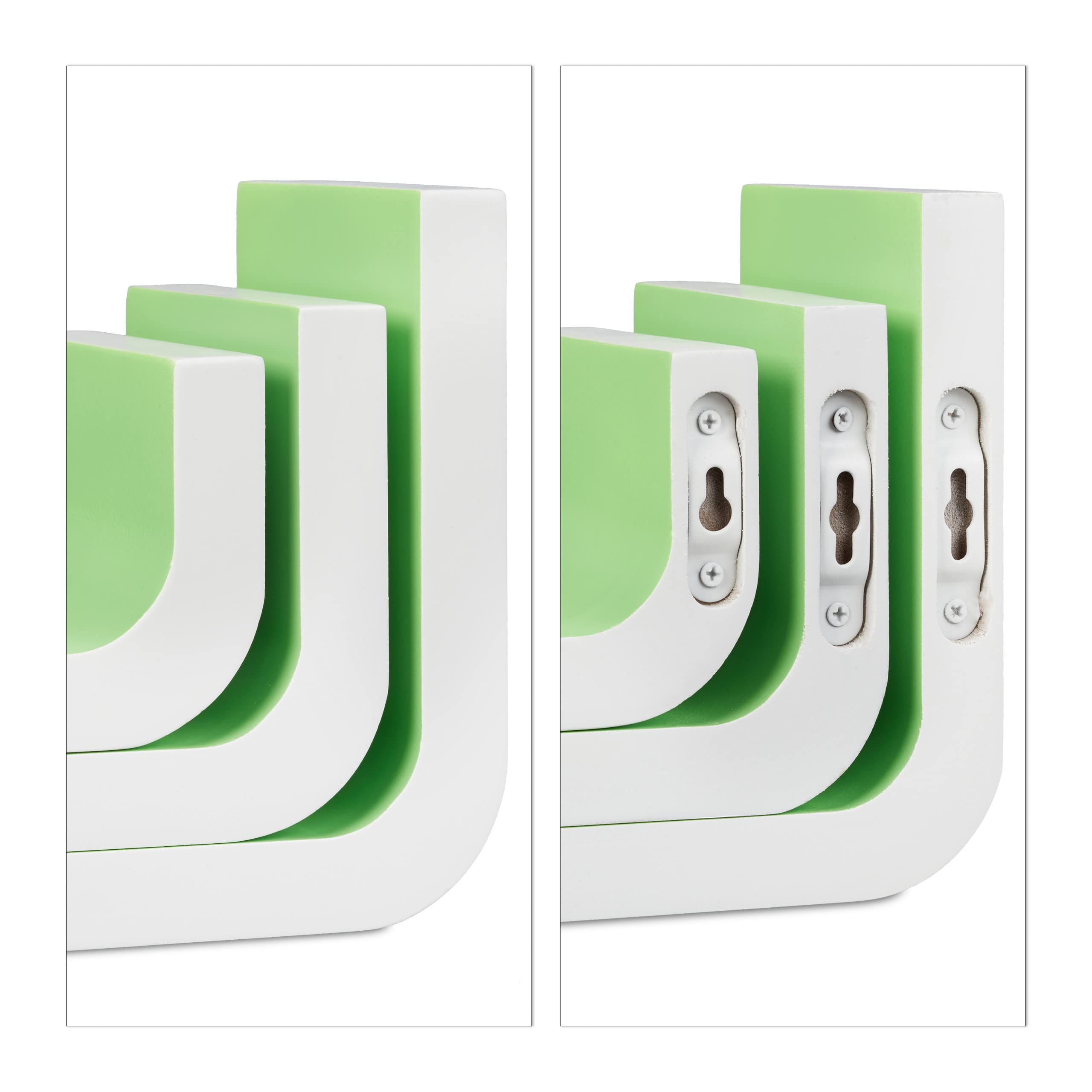 relaxdays-wandregal-3er-set-u-form-wei-gr-n-10-cm-tief image 5