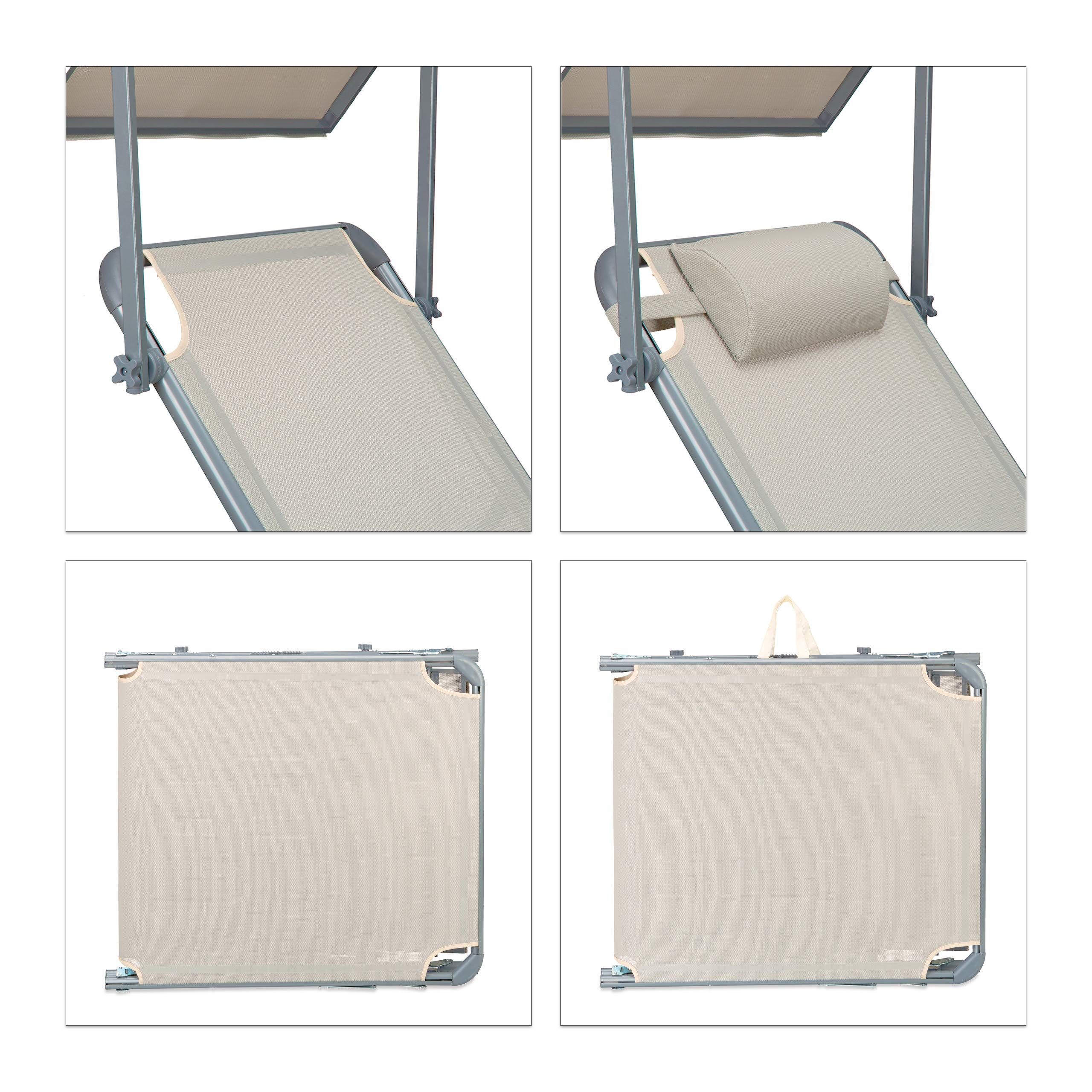 relaxdays-gartenliege-klappbar-mit-dach-37x70x200-cm-beige-textilene image 5