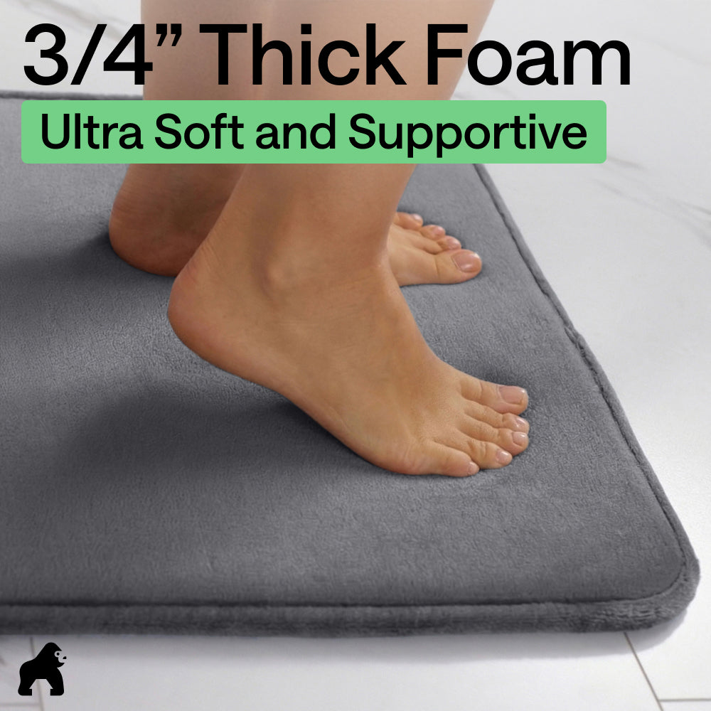 gorilla-grip-memory-foam-badematte-velvet-badematte-mit-memory-schaum image 5