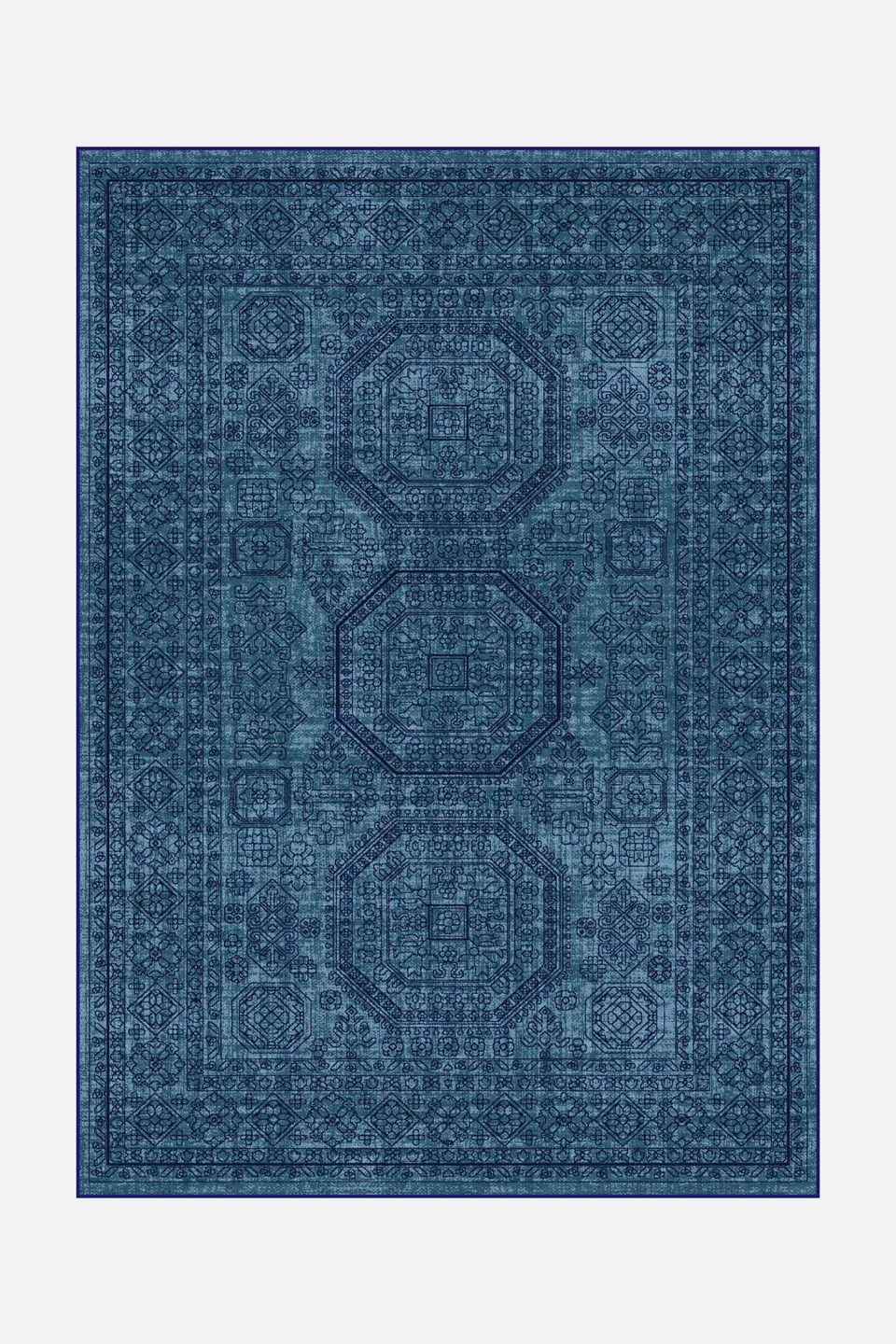 teppana-livia-nacht-teppich-blau-waschbarer-modern-teppich image 1