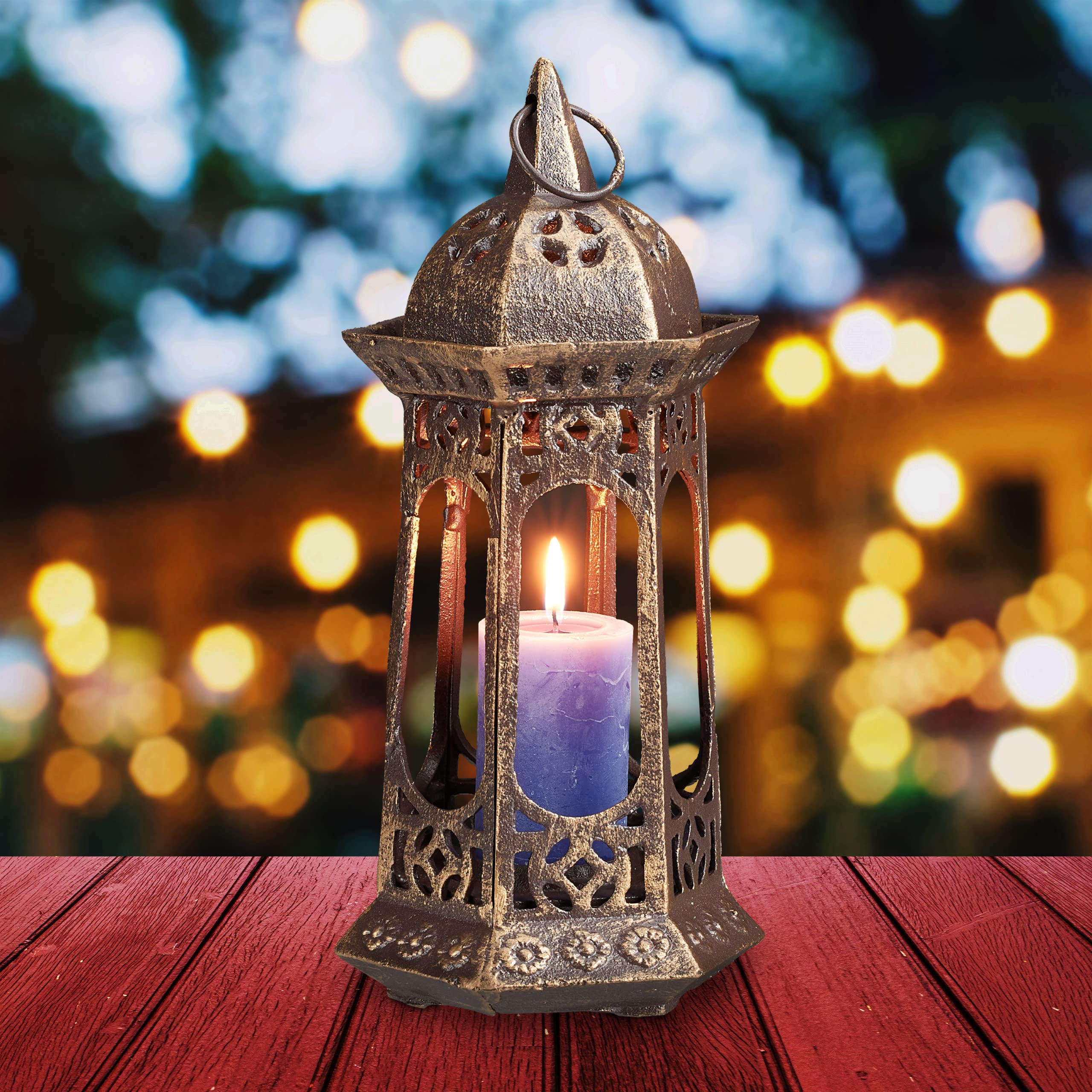 relaxdays-laterne-antik-bronze-windlicht-f-r-stumpenkerzen image 3