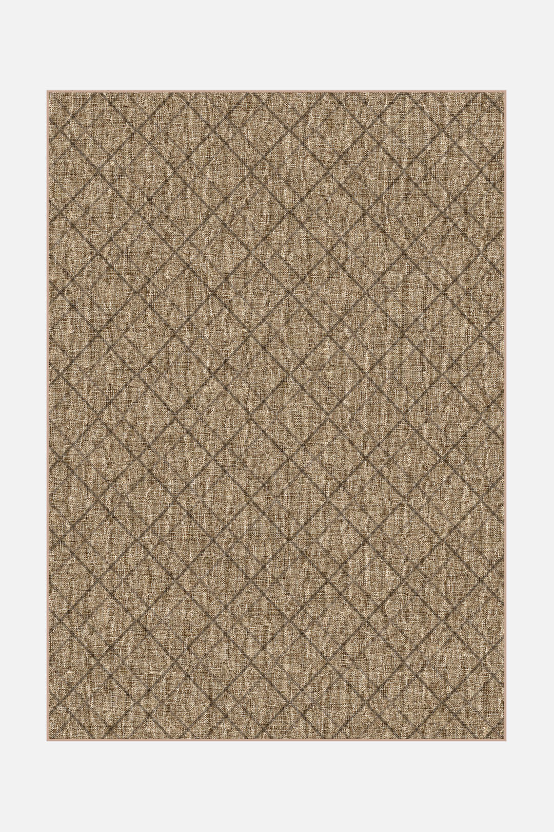 teppana-jute-haptik-dalia-mokka-teppich-waschbar image 1