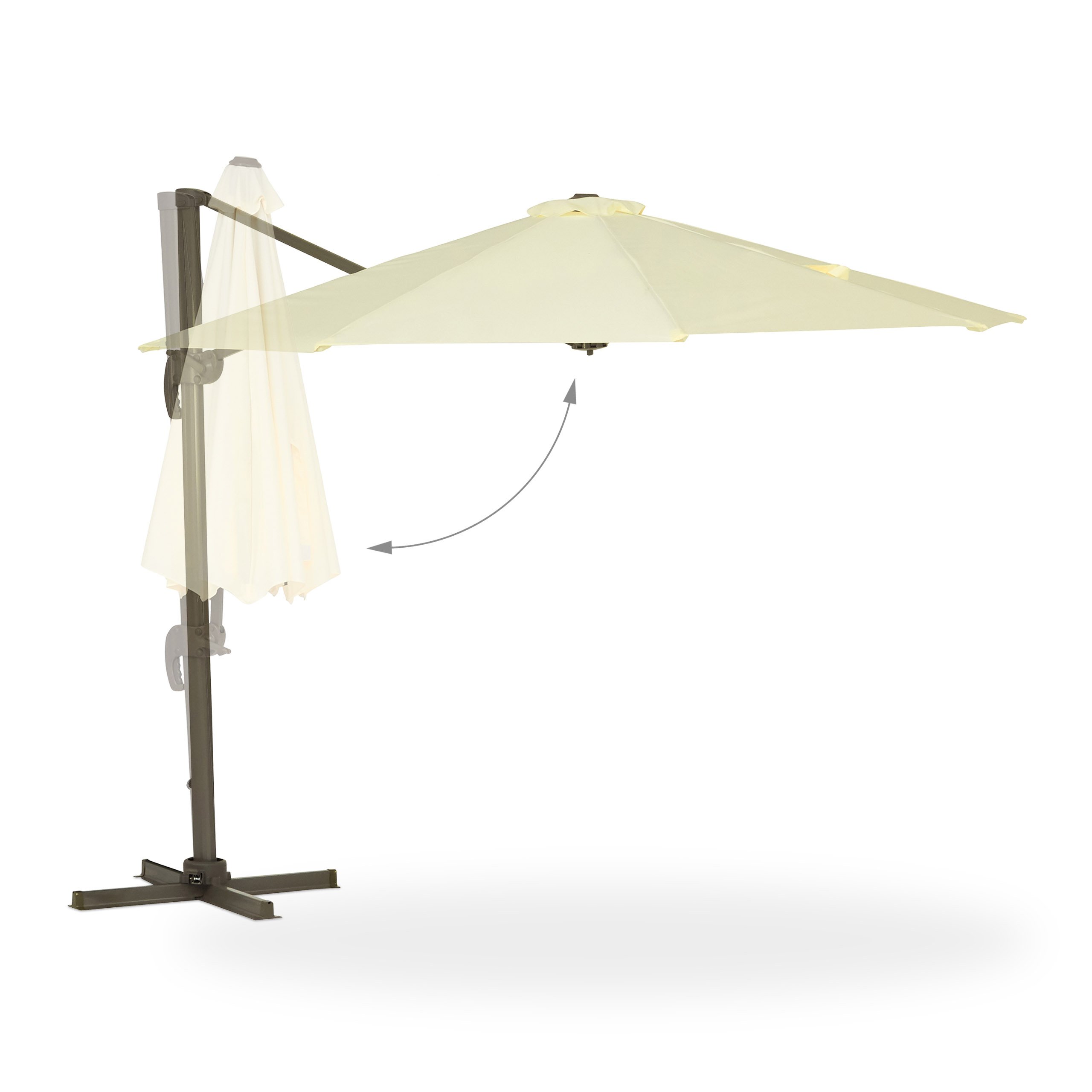 relaxdays-ampelschirm-3-m-mit-kurbel-360-drehbar-beige image 3