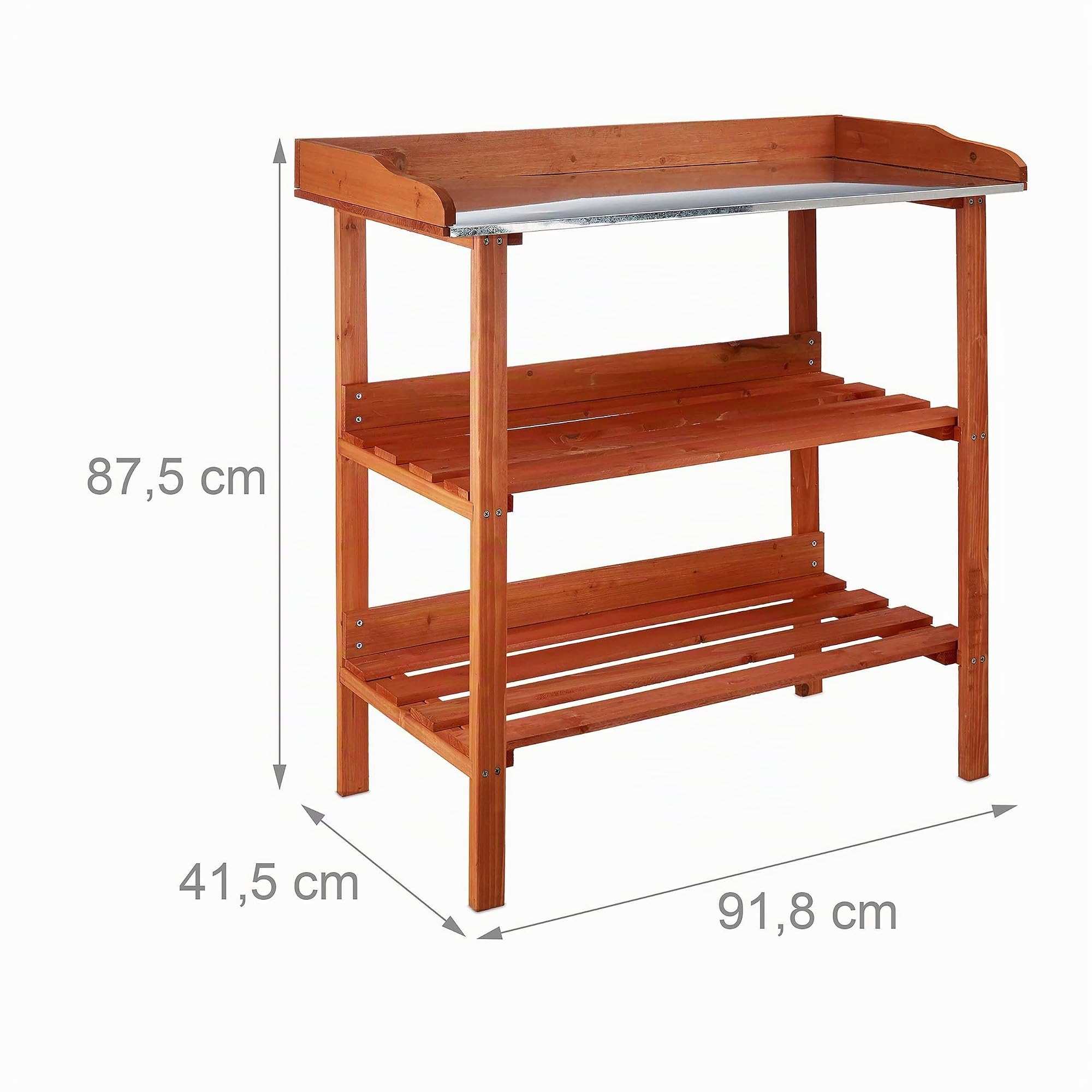 relaxdays-pflanztisch-holz-orange-g-rtnertisch-mit-metallplatte-87-5-x-91-8-x-41 image 4
