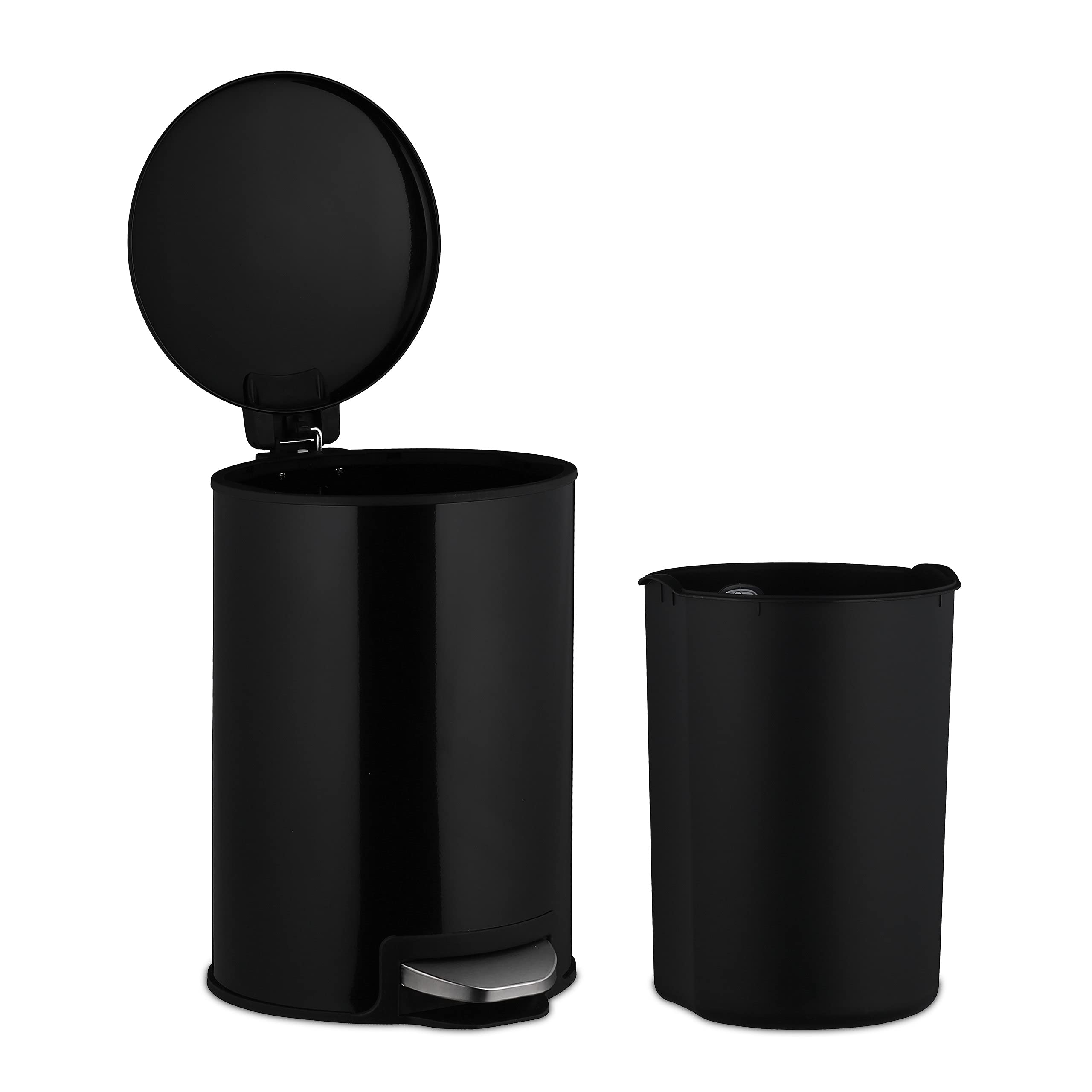 relaxdays-treteimer-3-liter-mit-absenkautomatik-in-schwarz image 6