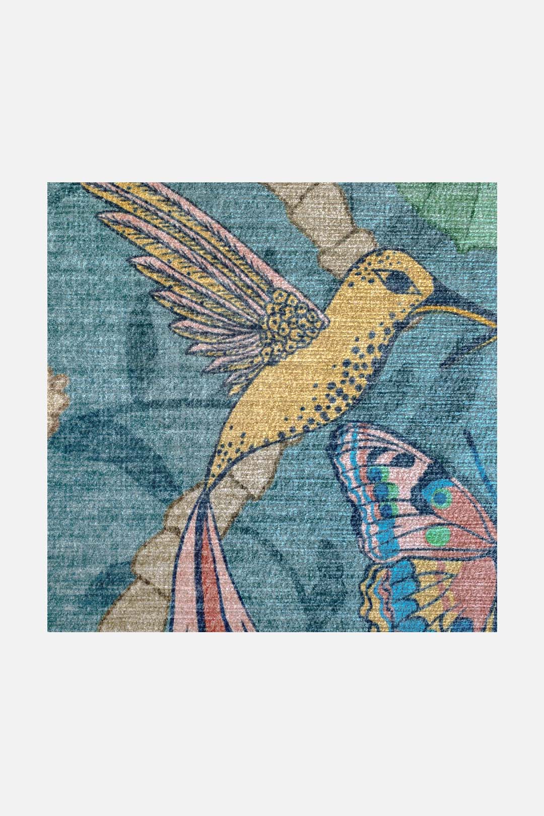 teppana-savanne-blau-teppich-waschbar image 3