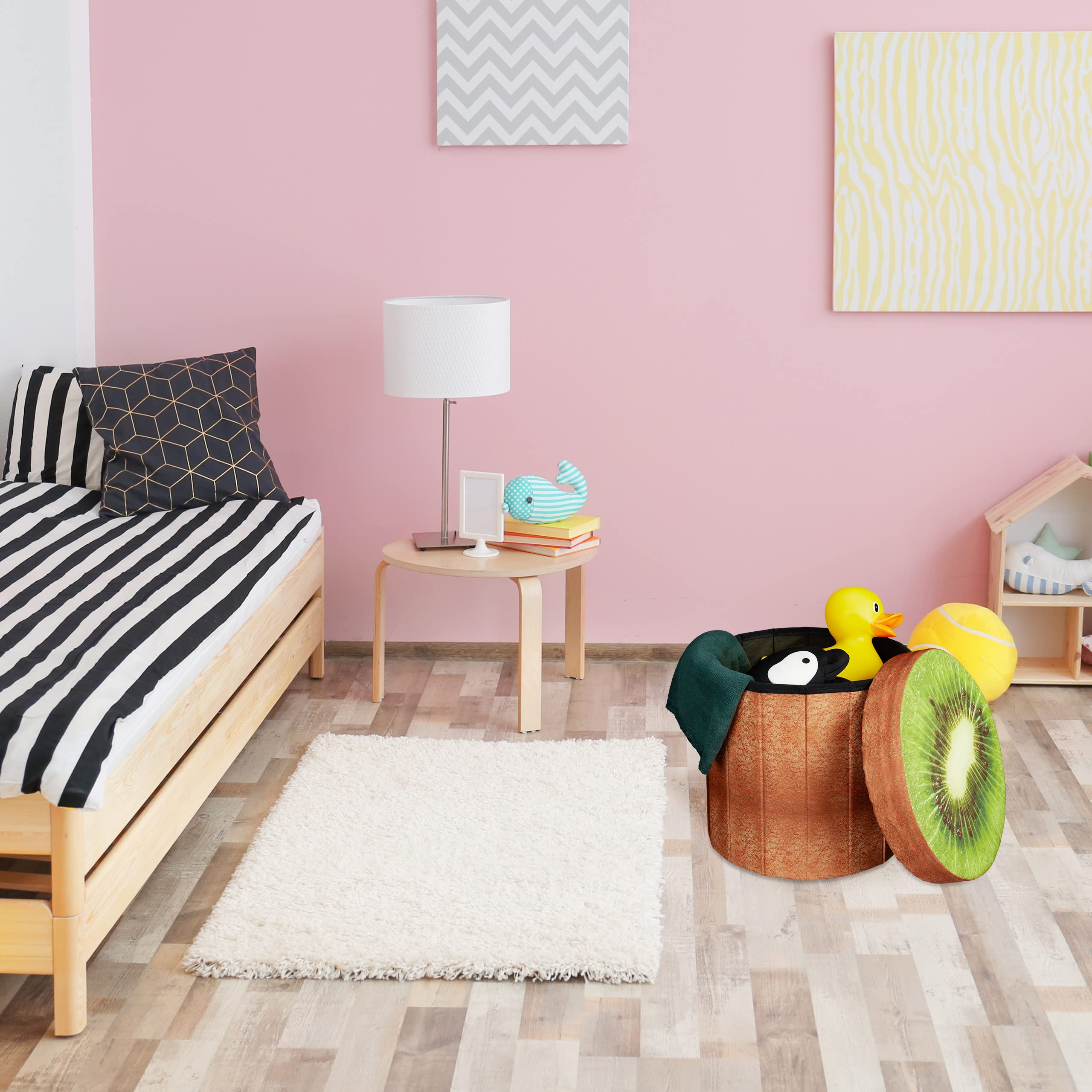 relaxdays-sitzhocker-faltbar-kiwi-38-x-38-5-x-38-5-cm-sitzw-rfel-mit-30-l-staura image 4