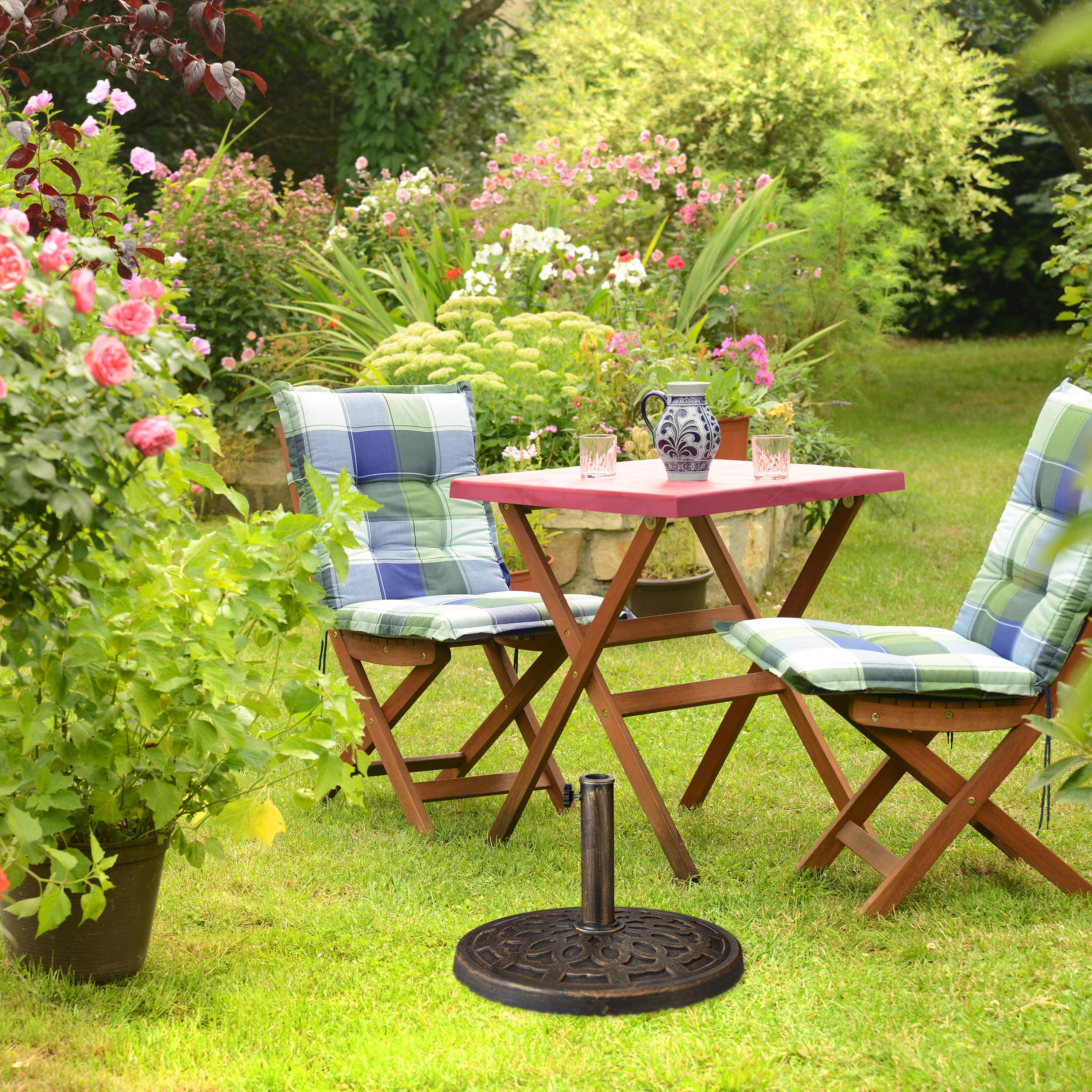relaxdays-sonnenschirmst-nder-braun-f-r-38-50-mm-gusseisen-optik-wetterfest image 5