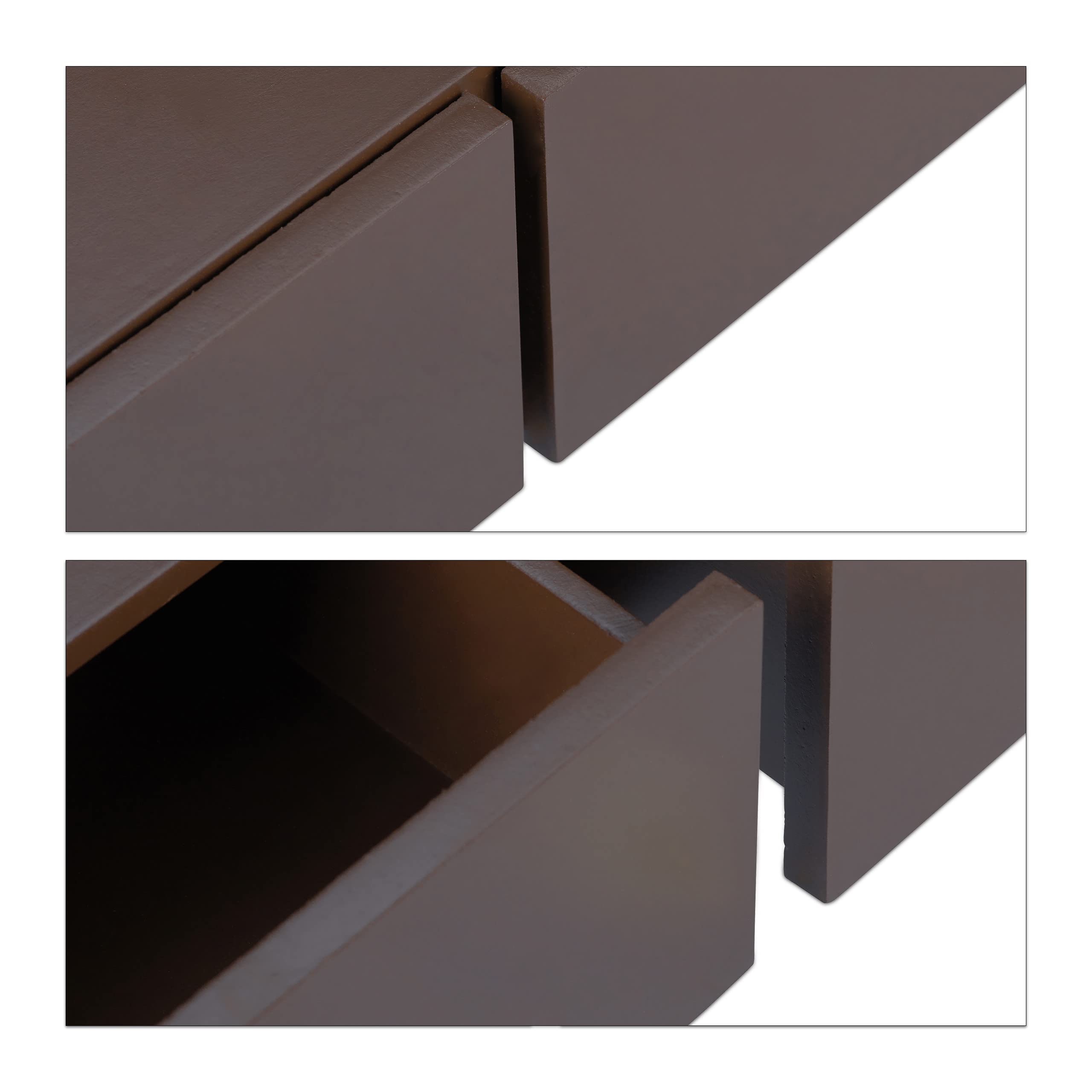 relaxdays-eck-wandregal-dreieck-mit-2-schubladen-mdf-8-x-60-x-30-cm-braun image 4