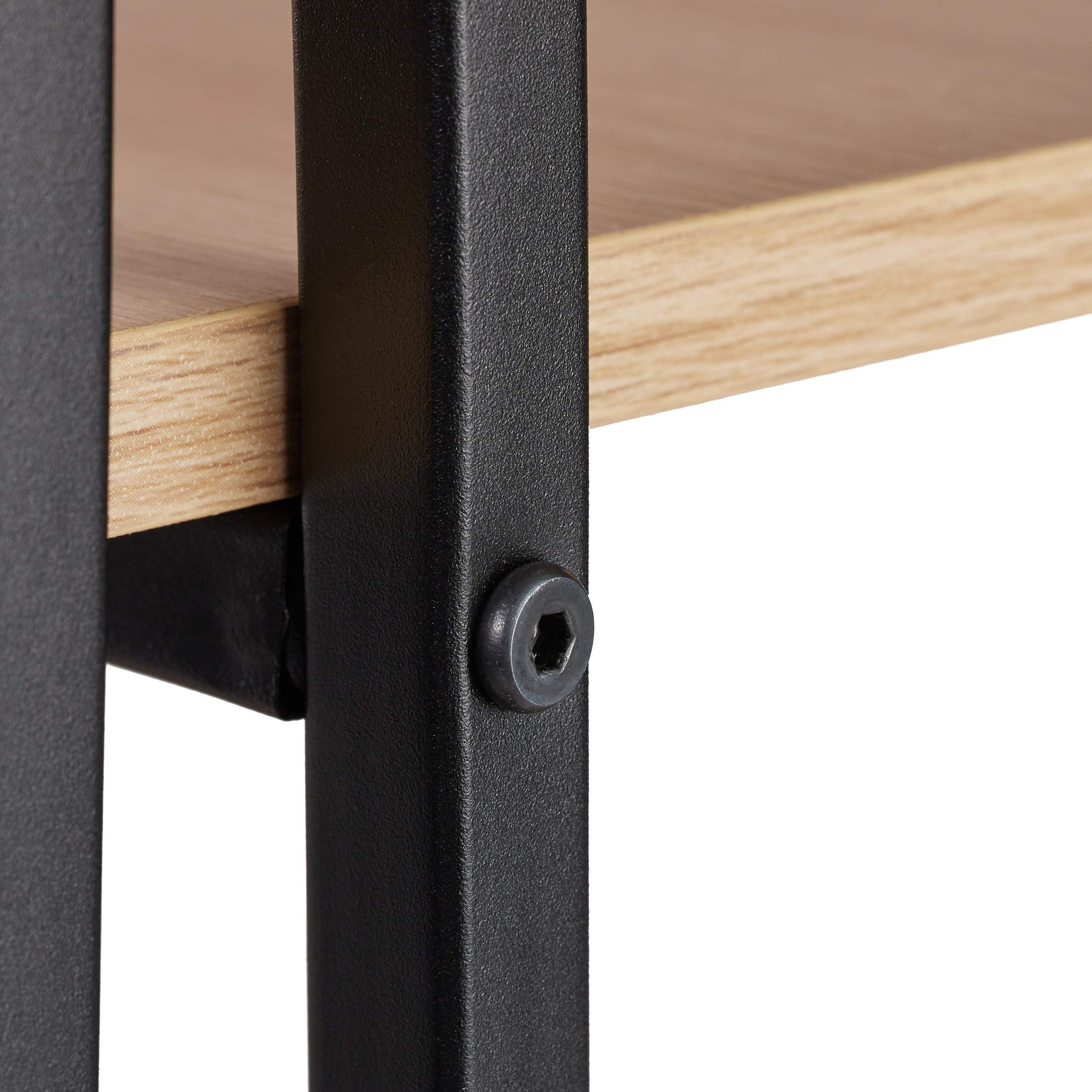 relaxdays-tv-schrank-industrie-lowboard-120x60x40-cm-braun-schwarz image 8