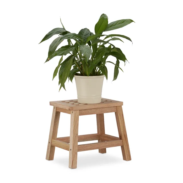 relaxdays-tritthocker-holz-fu-bank-naturholz-25-5-x-29-5-x-22-cm-natur image 1