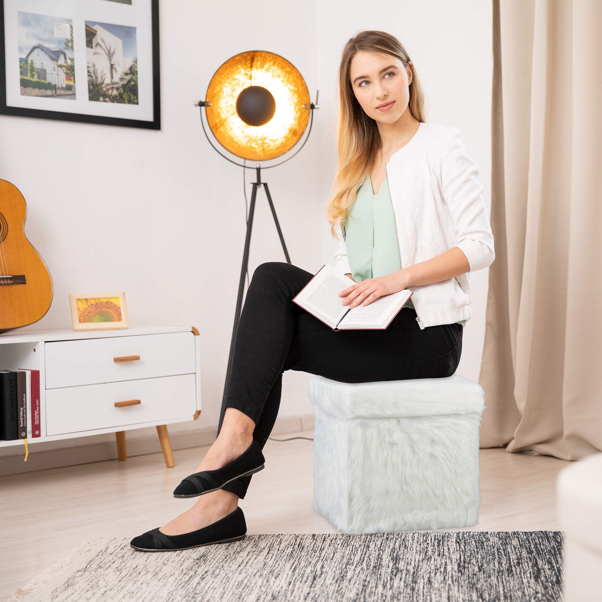 relaxdays-sitzw-rfel-fell-faltbar-40l-wei-39x38x38-cm image 4