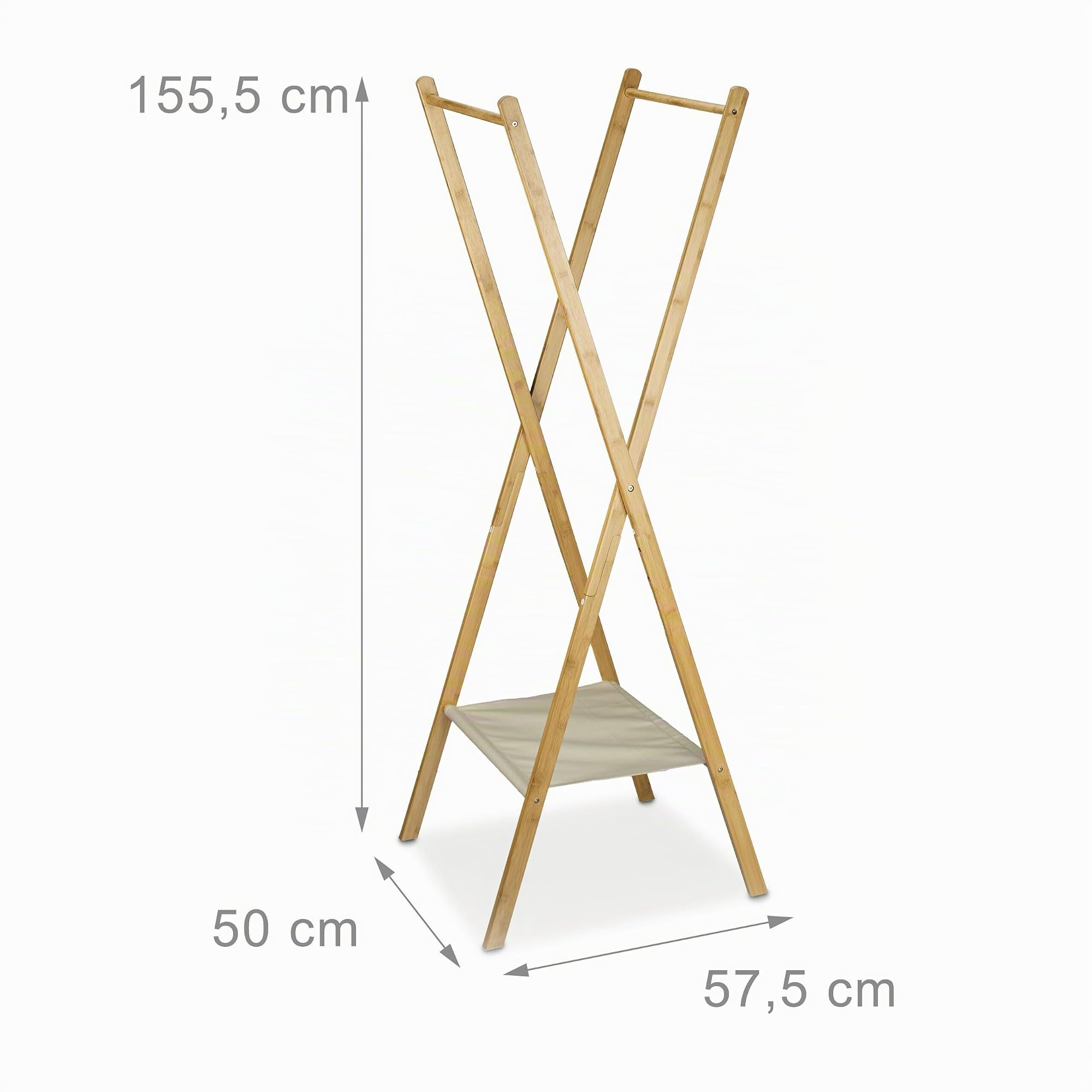 relaxdays-kleiderst-nder-bambus-155-5x50x57-5-cm-natur-klappbar image 4