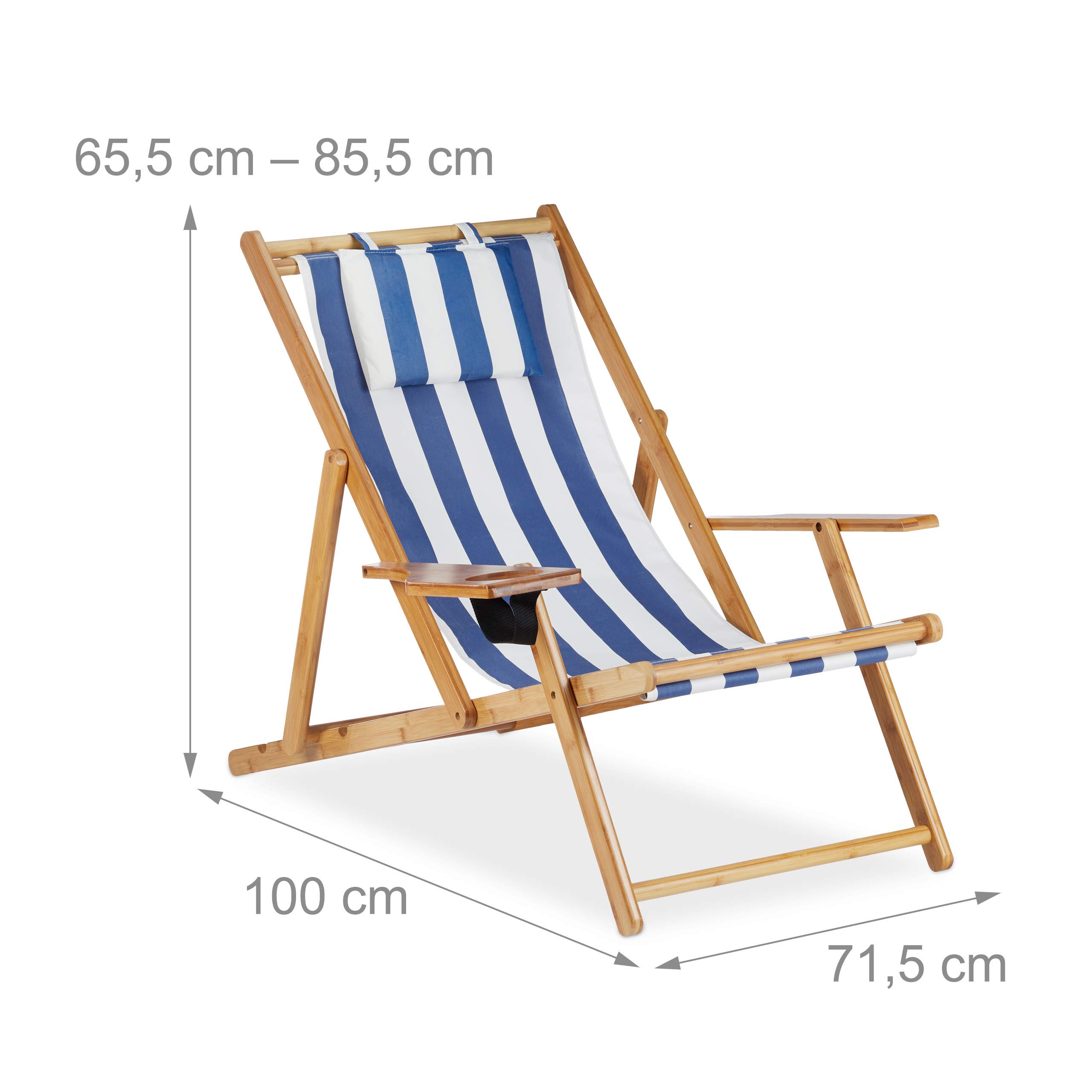 relaxdays-liegestuhl-2er-set-bambus-blau-strandliegestuhl-klappbar-mit-getr-nkeh image 3