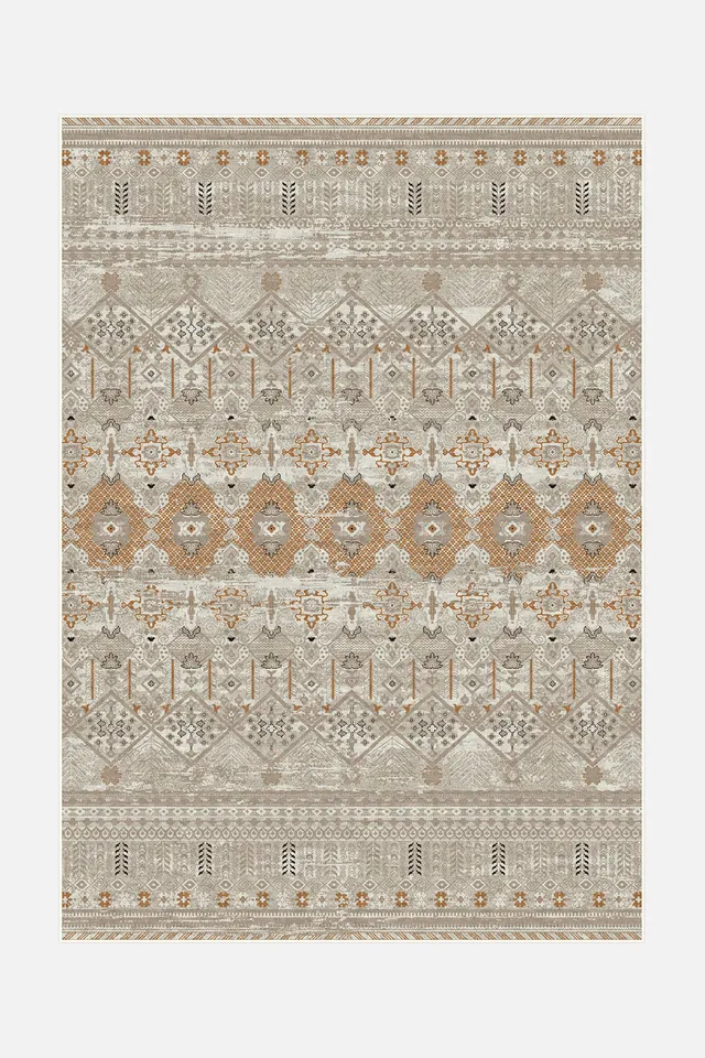 teppana-nele-taupe-teppich-waschbar image 1
