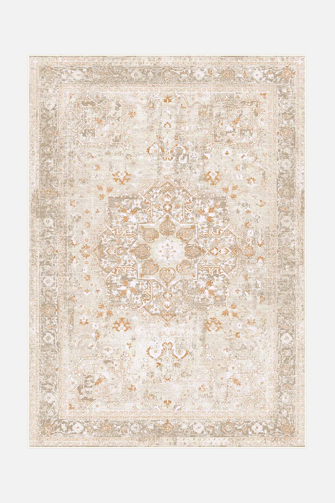 teppana-marie-ambra-teppich-bestseller-boho-beige-waschbar image 1