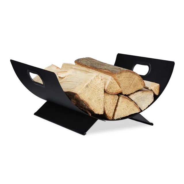 relaxdays-kaminholzkorb-metall-halbrund-18-5-x-40-5-x-33-cm-schwarz image 1