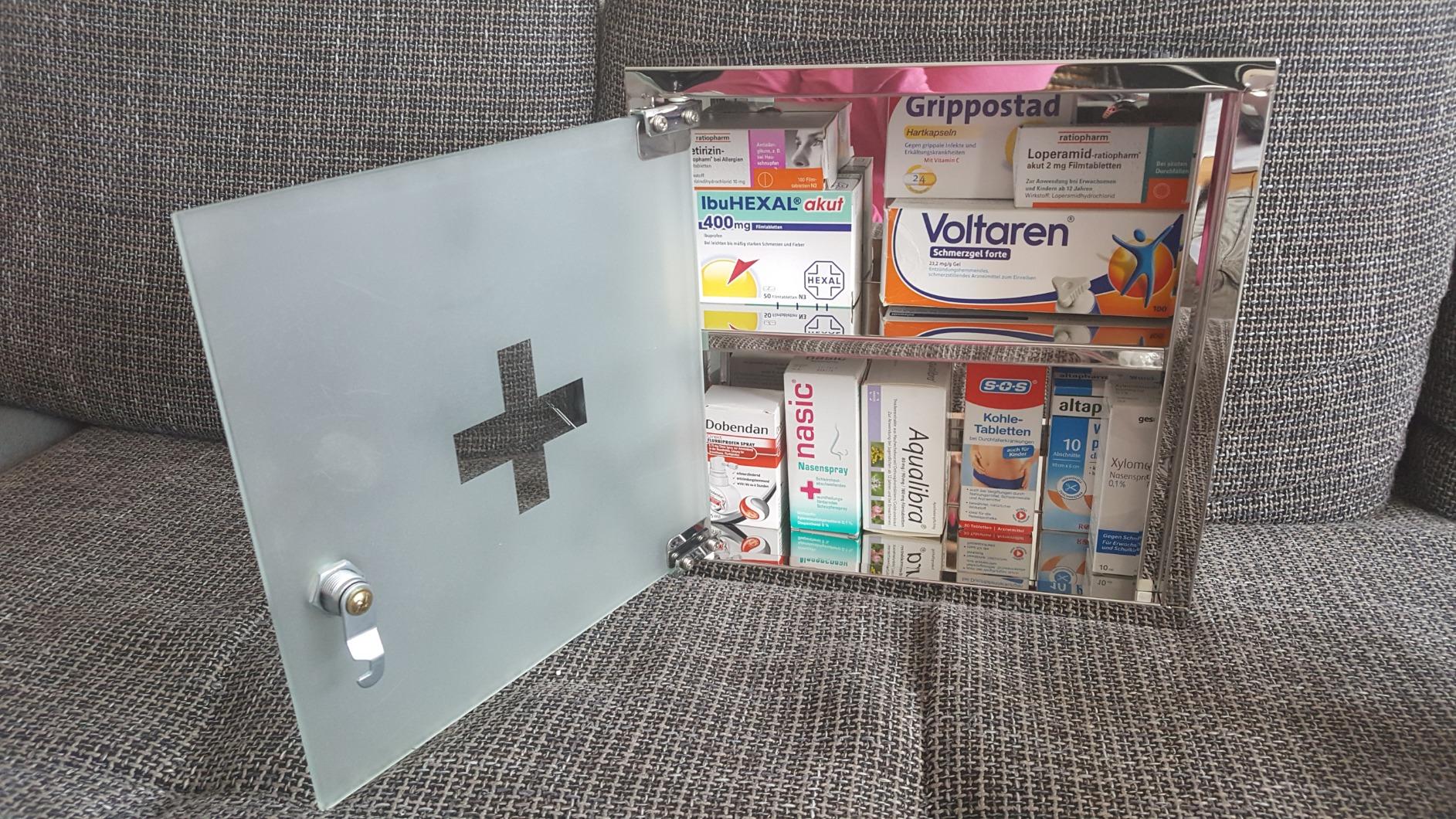 Praktisch und abschließbar