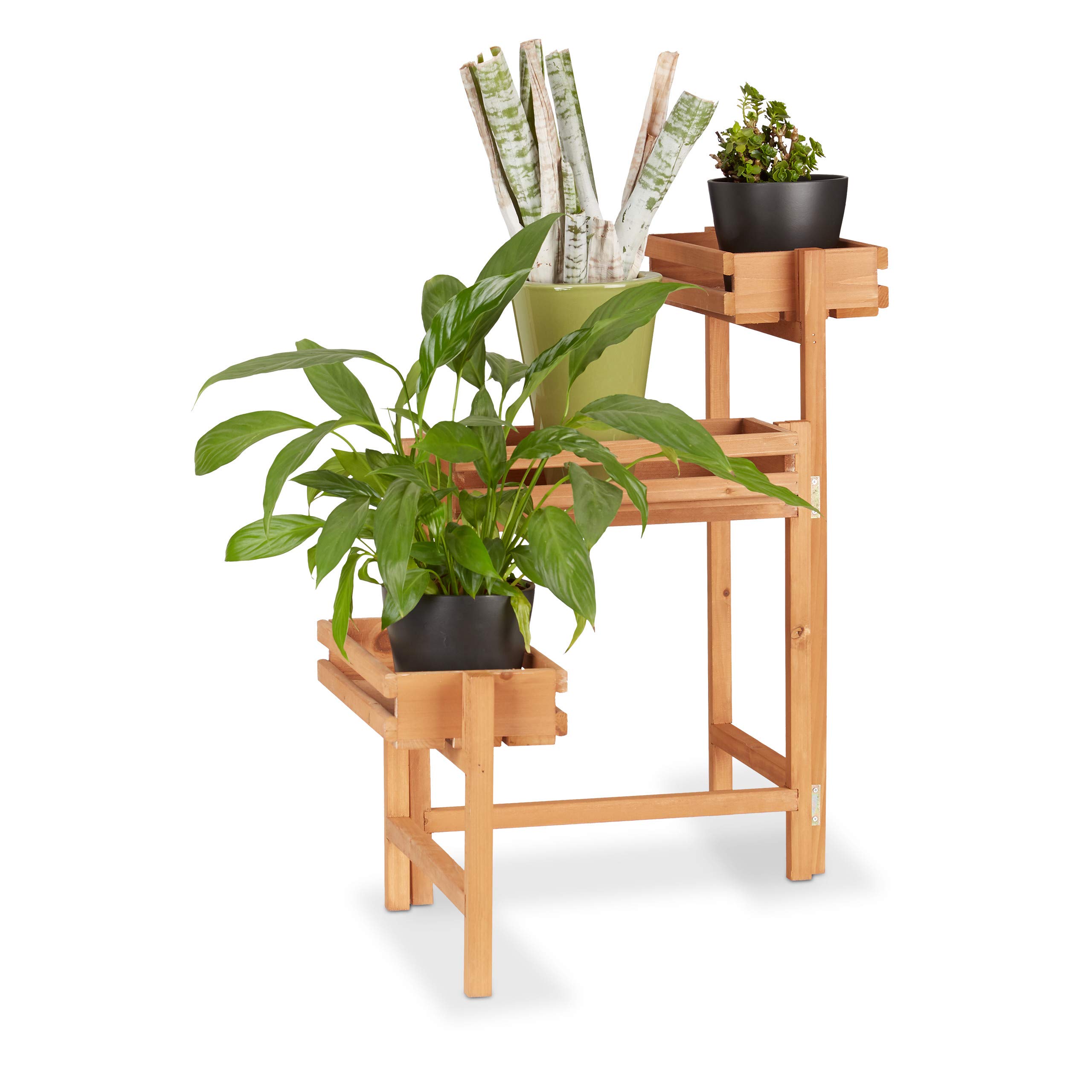 relaxdays-blumentreppe-holz-3-st-ckig-57-cm-natur image 1