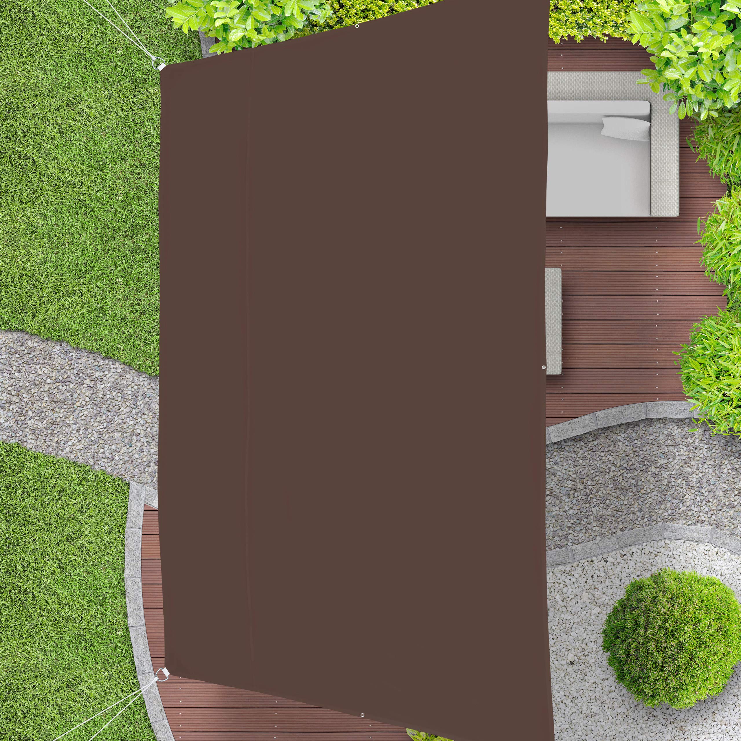 relaxdays-sonnensegel-trapez-3x5-5x4x4-m-braun-wasserabweisend-mit-uv-schutz image 3