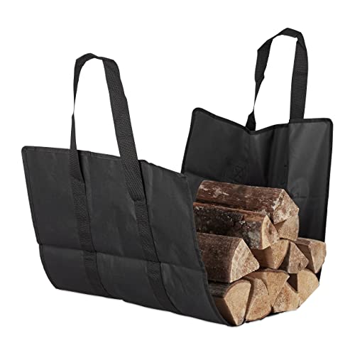 relaxdays-kaminholztasche-offen-polyester-schwarz-faltbar image 5