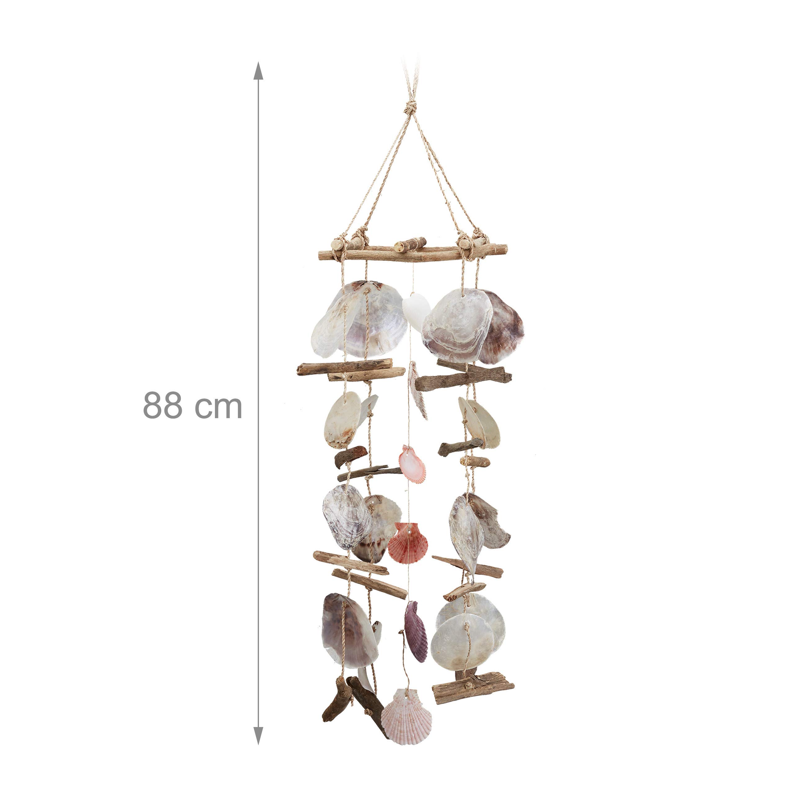 relaxdays-windspiel-mit-treibholz-und-capiz-muscheln-88-cm-bunt image 4