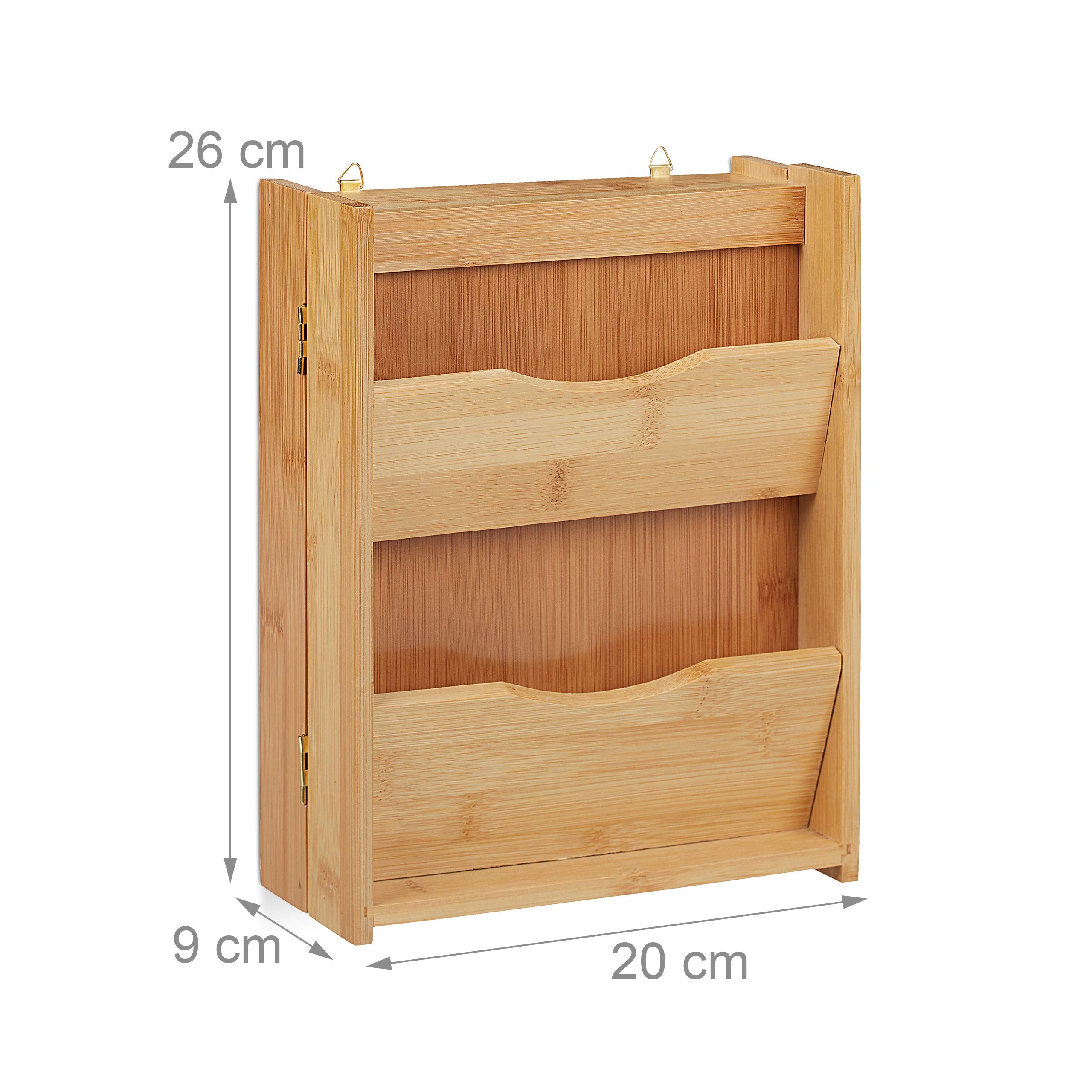 relaxdays-schl-sselkasten-bambus-26-x-20-x-9-cm-6-haken-natur image 4