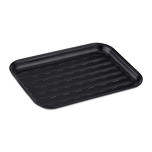 relaxdays-grillschale-wiederverwendbar-carbonstahl-schwarz-bbq-antihaft image 8