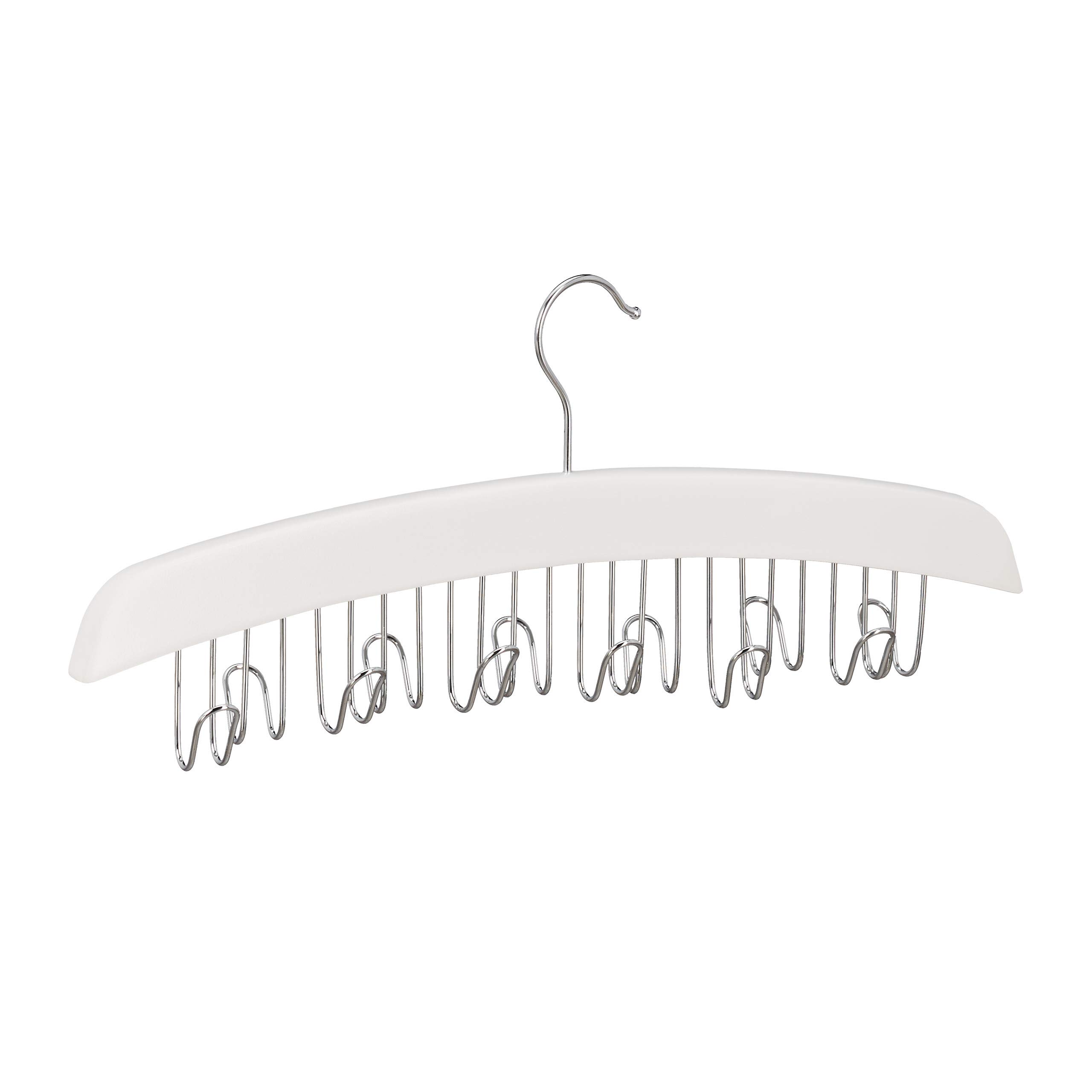 relaxdays-g-rtelhalter-kleiderschrank-12-haken-360-lotusholz-wei image 1