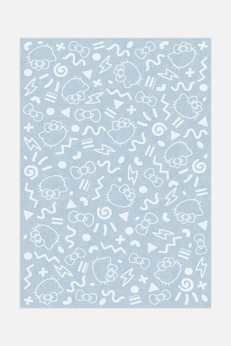 teppana-hello-kitty-comic-rauchblau-teppich-kinder image 1