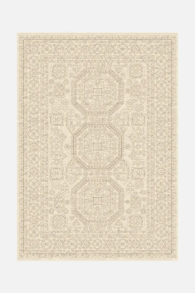 teppana-livia-creme-teppich-waschbarer-indoor-teppich image 1