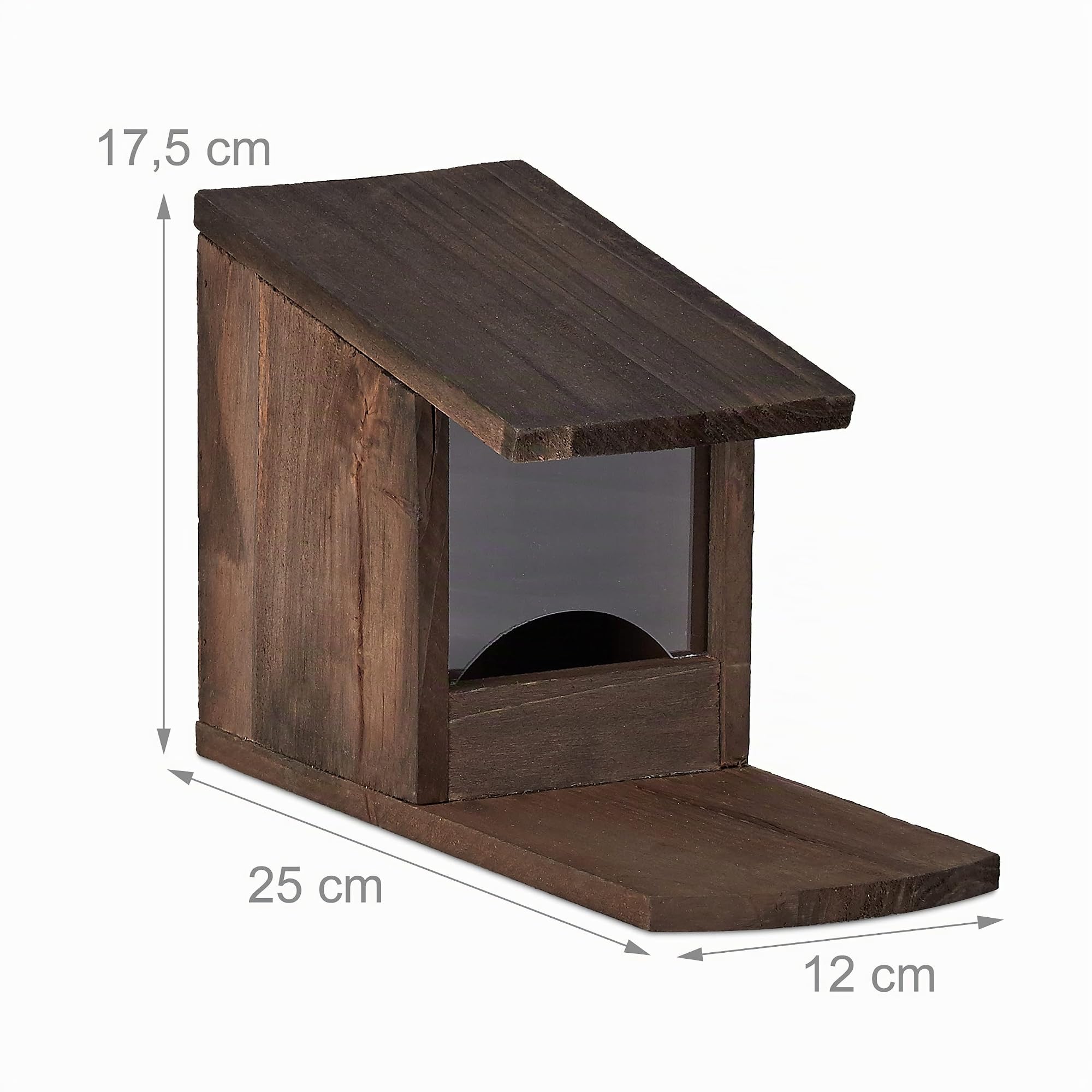 relaxdays-eichh-rnchen-futterhaus-zum-aufstellen-holz-dunkelbraun-17-5-x-12-x-25 image 4