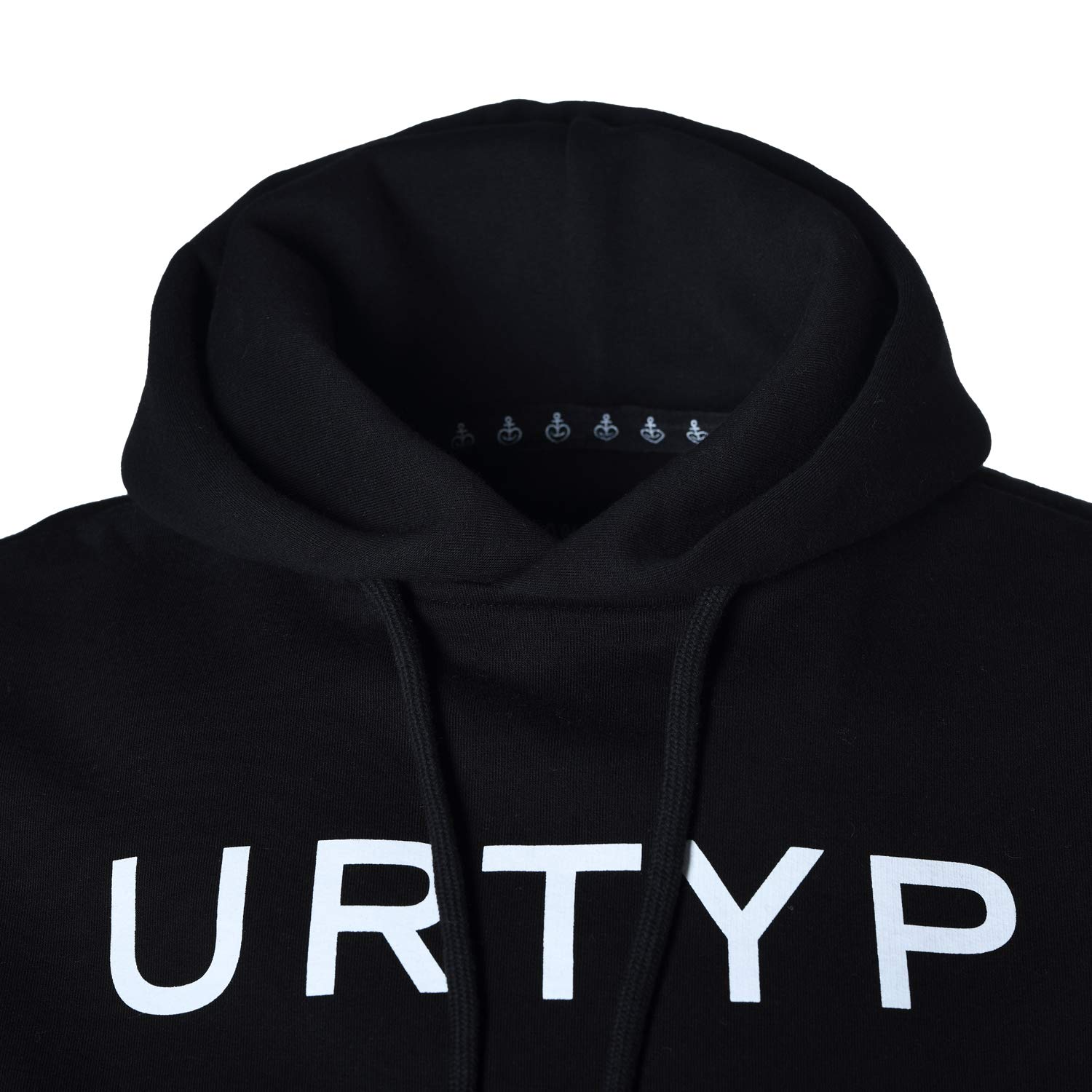 astra-urtyp-hoodie-unisex-schwarz-kapuzen-pullover-mit-logo-print image 4
