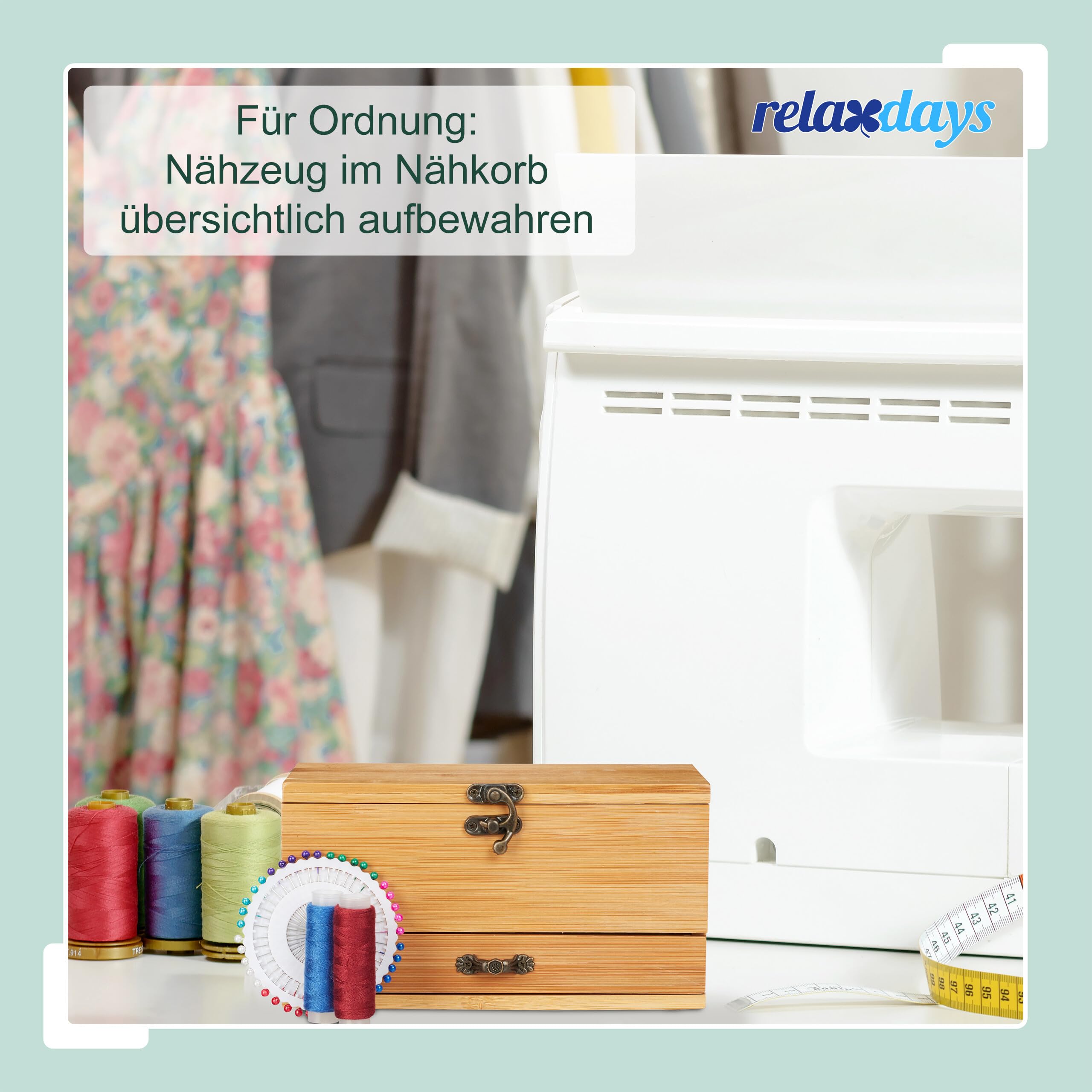 relaxdays-n-hk-stchen-aus-bambus-mit-4-f-chern-und-schublade-natur image 3
