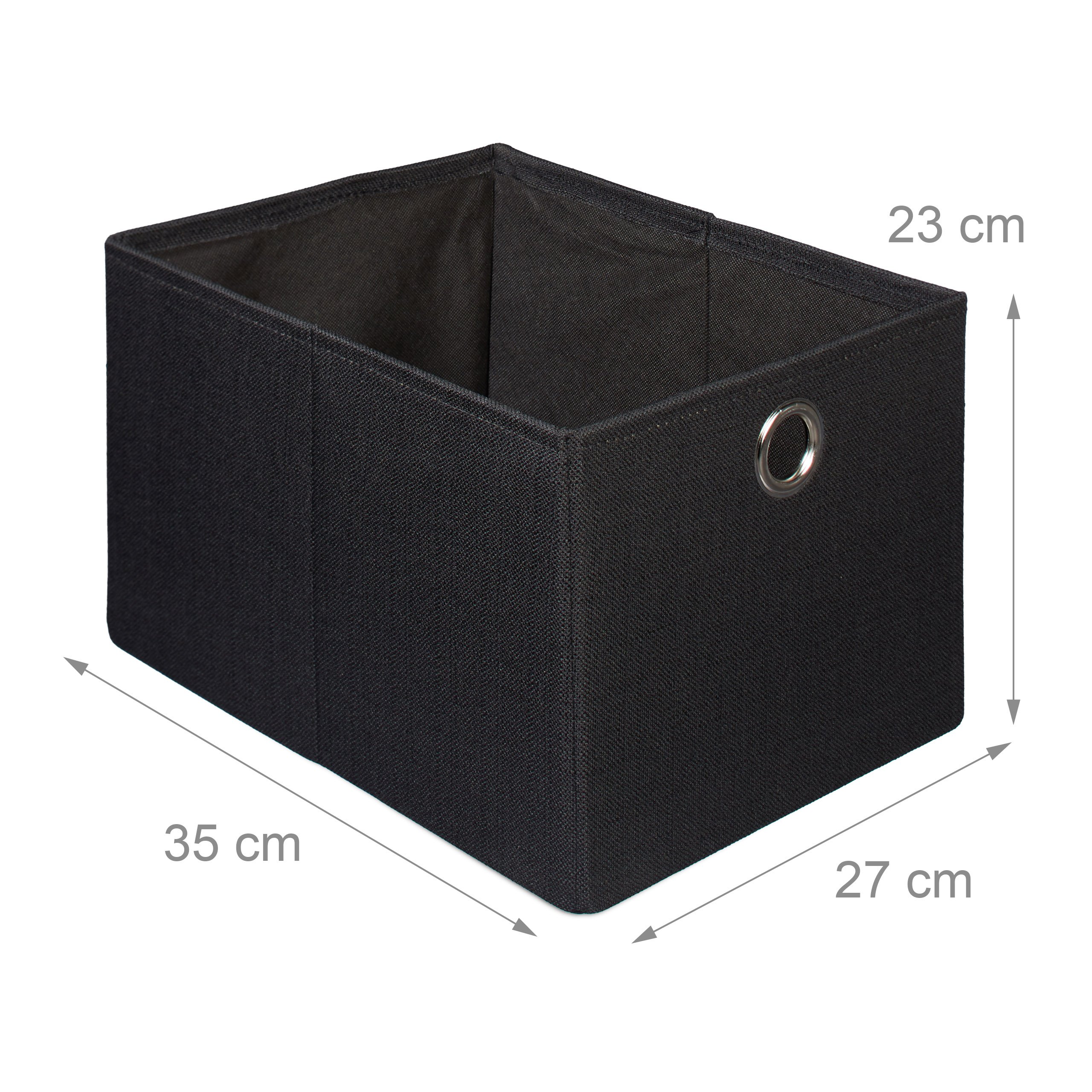 relaxdays-10020369-46-faltbarer-sitzhocker-aus-stoff-38x38x38-cm-schwarz image 5