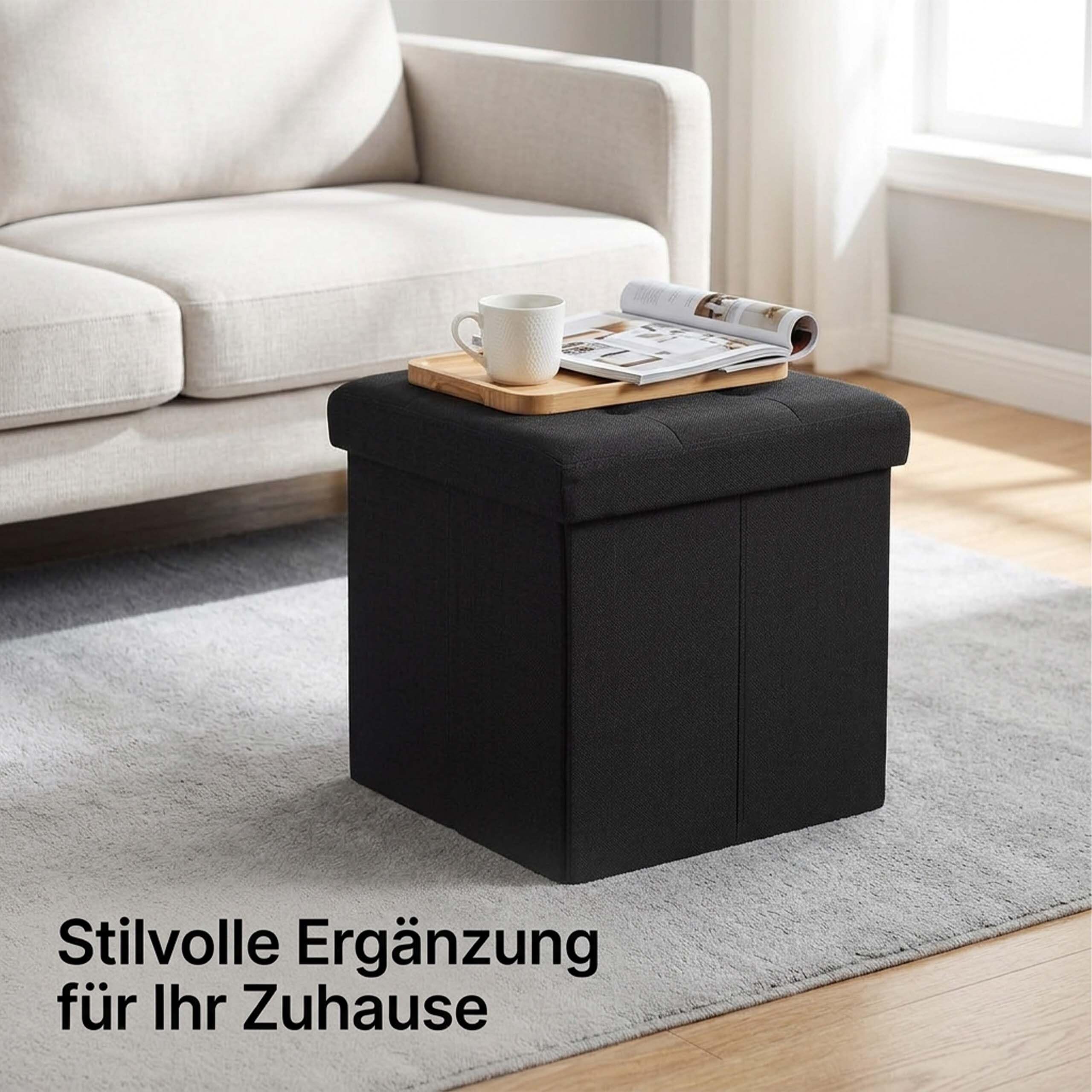 relaxdays-sitzhocker-faltbar-38x38x38-cm-leinen-schwarz-40l image 4