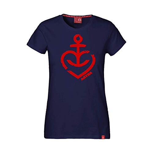 astra-damen-t-shirt-herzanker-rot-navy-blau-100-baumwolle image 2