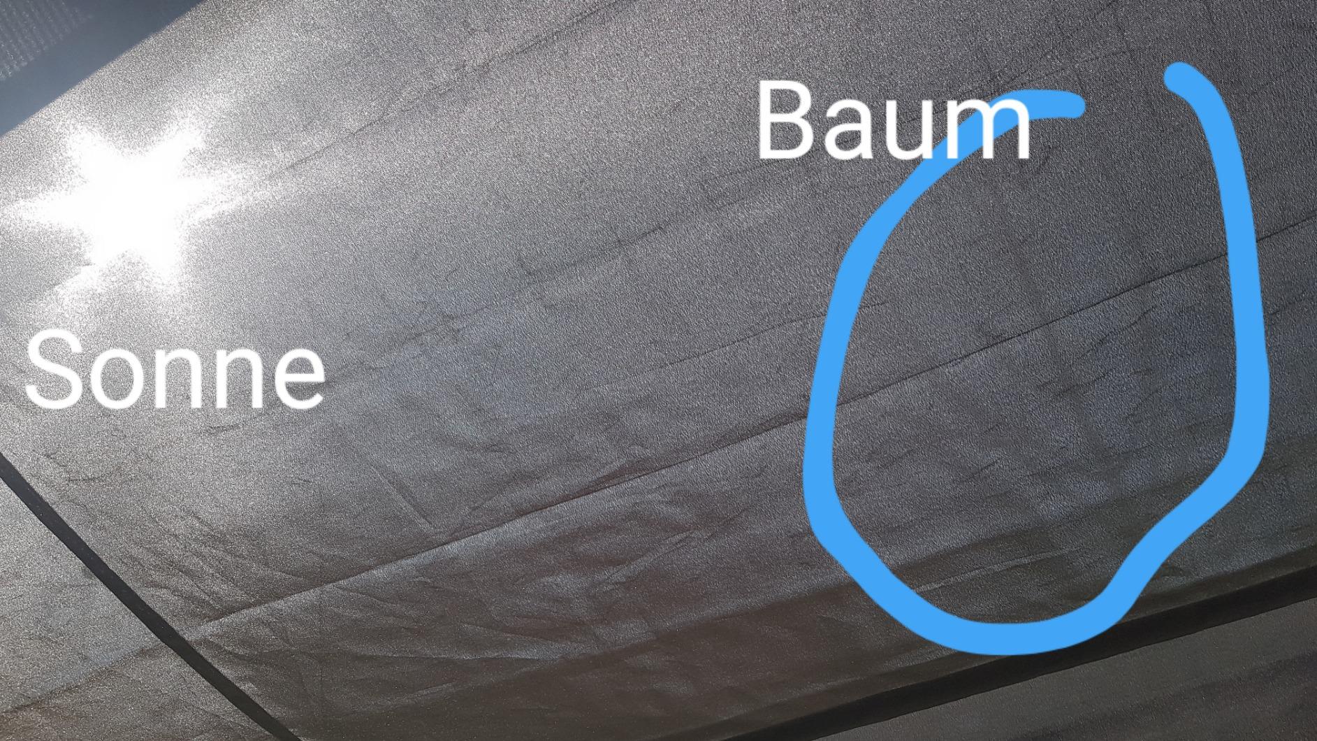 Hält auch Regen ab