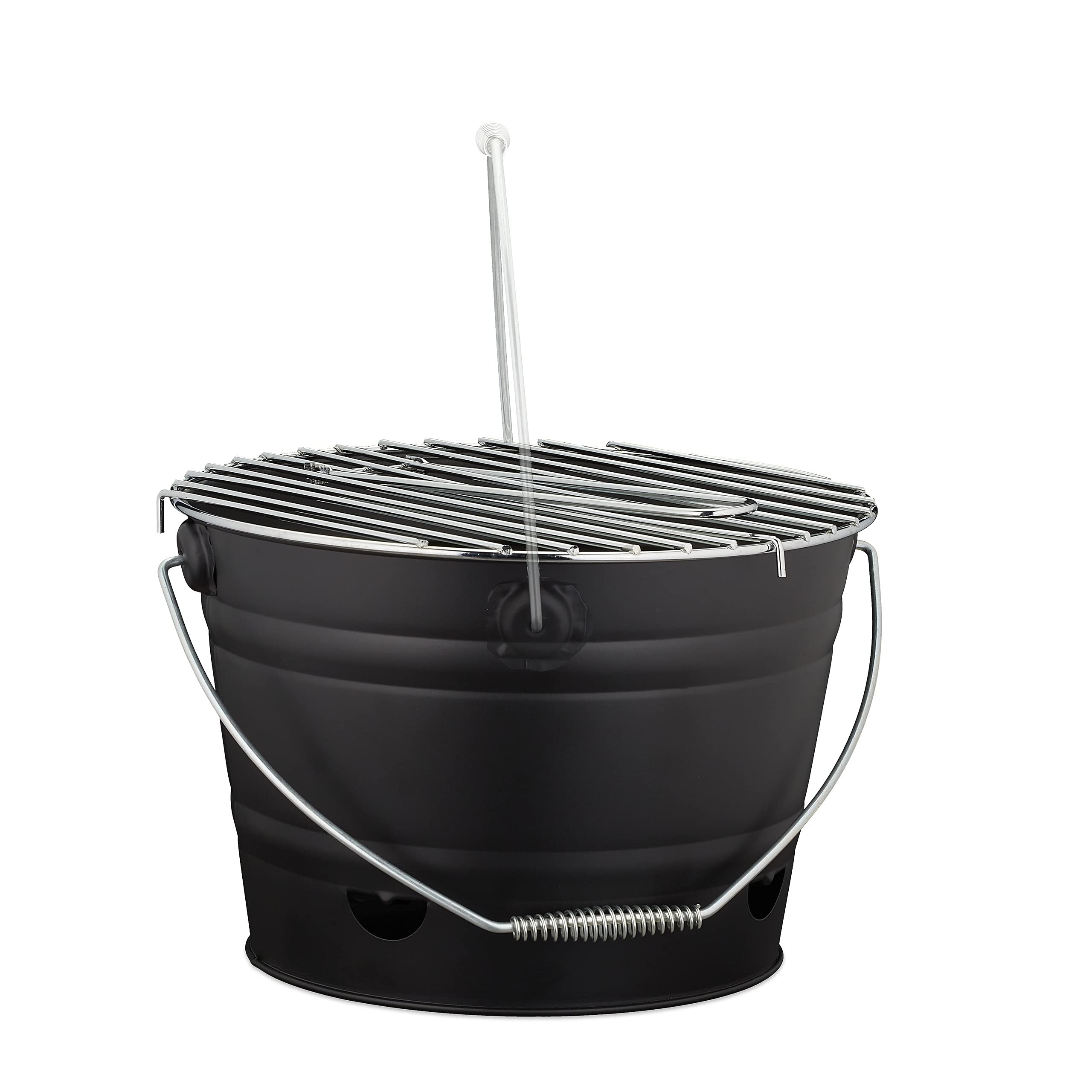 relaxdays-grilleimer-holzkohlegrill-tragbar-mit-rost-26-5-cm-f-r-balkon-camping- image 6